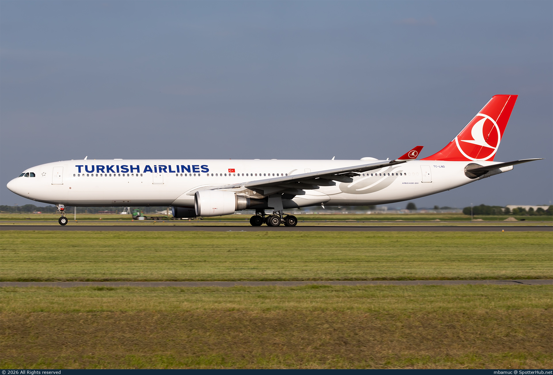 Photo of TC-LND - Airbus A330-303 operated by Turkish Airlines