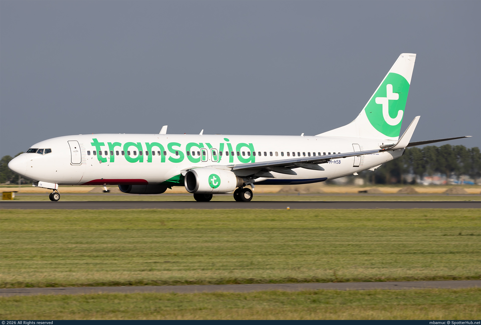 Photo of PH-HSB - Boeing 737-8K2 operated by Transavia