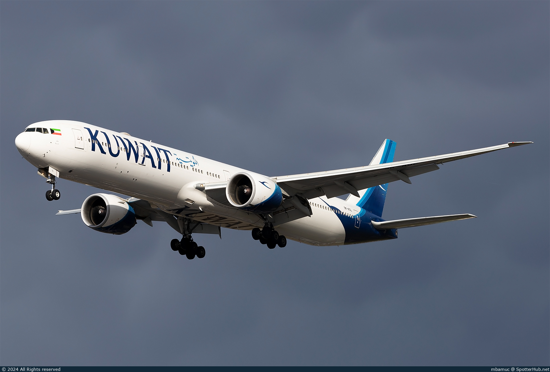 Photo of 9K-AOL - Boeing 777-369(ER) operated by Kuwait Airways