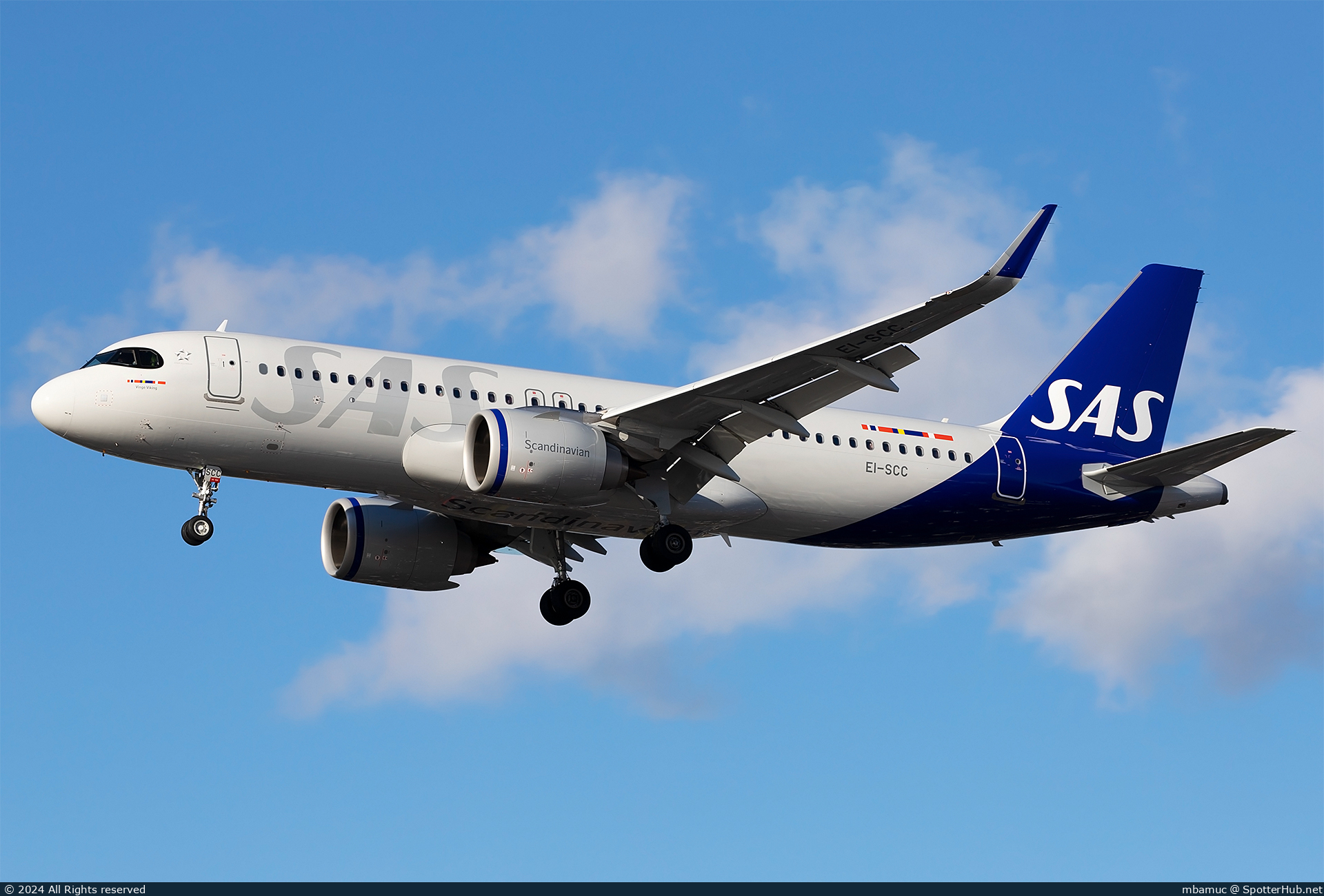 Photo of EI-SCC - Airbus A320-251N operated by SAS Connect