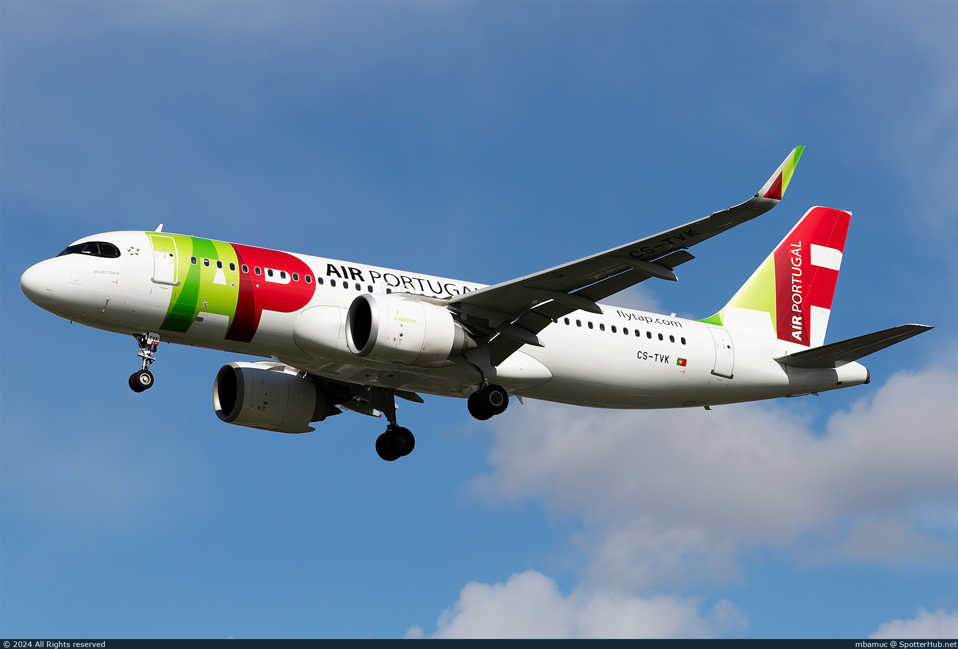 Photo of CS-TVK - Airbus A320-251N operated by TAP Air Portugal