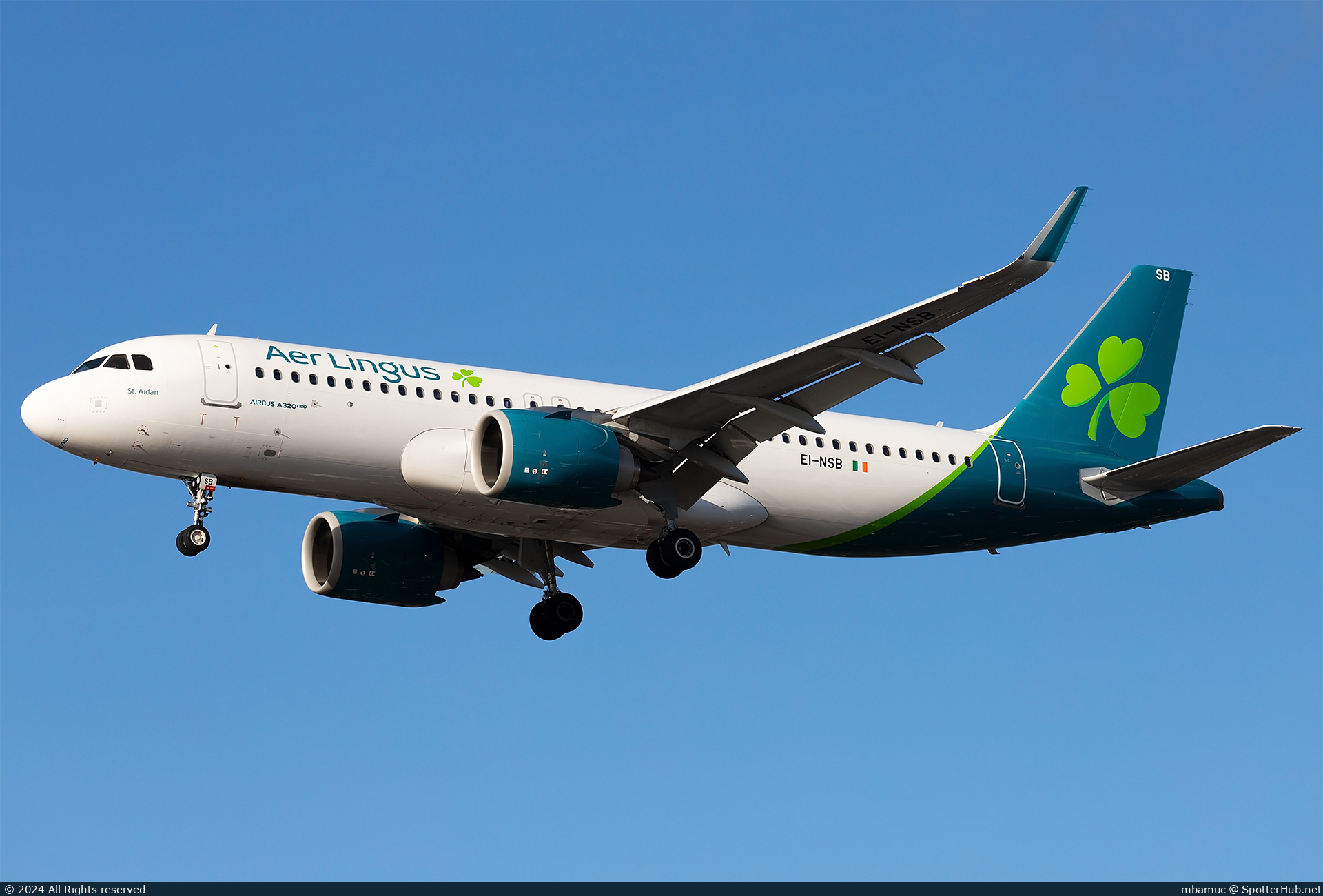 Photo of EI-NSB - Airbus A320-251N operated by Aer Lingus