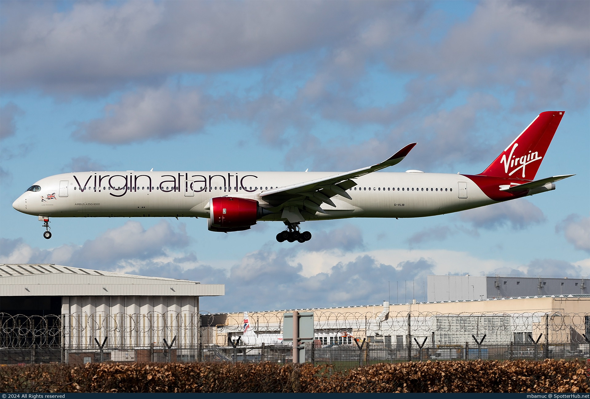 Photo of G-VLIB - Airbus A350-1041 operated by Virgin Atlantic Airways