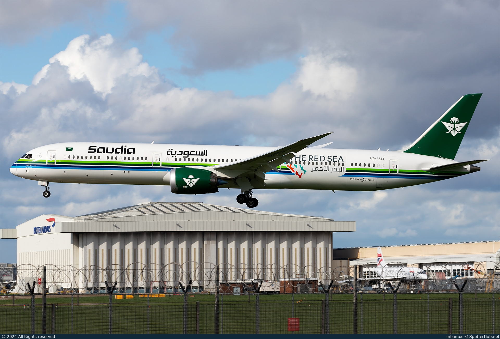 Photo of HZ-AR33 - Boeing 787-10 Dreamliner operated by Saudia