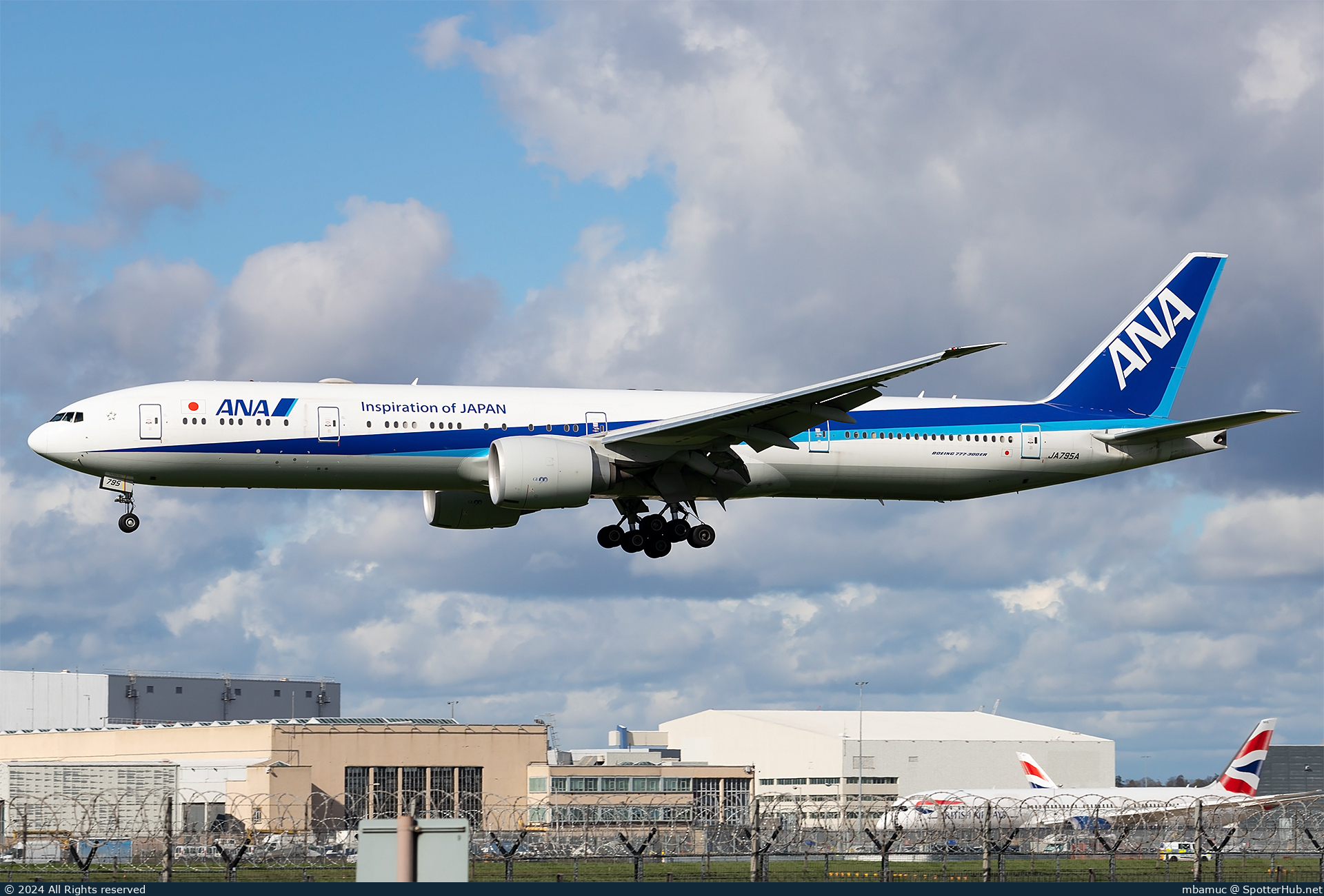 Photo of JA795A - Boeing 777-300(ER) operated by ANA All Nippon Airways