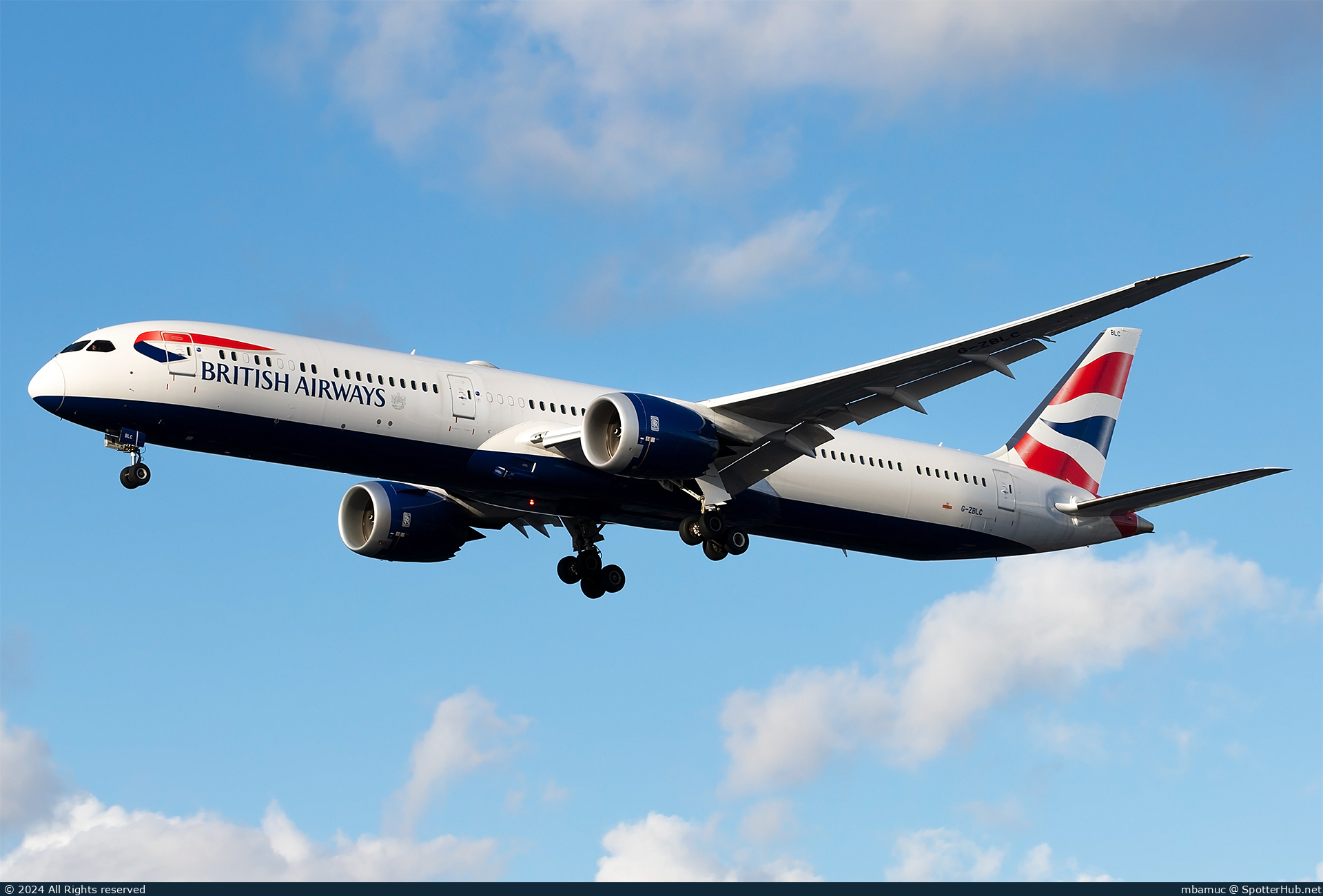 Photo of G-ZBLC - Boeing 787-10 Dreamliner operated by British Airways