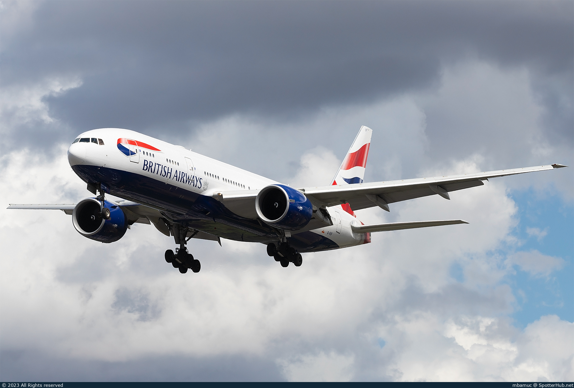 Photo of G-VIIF - Boeing 777-236(ER) operated by British Airways
