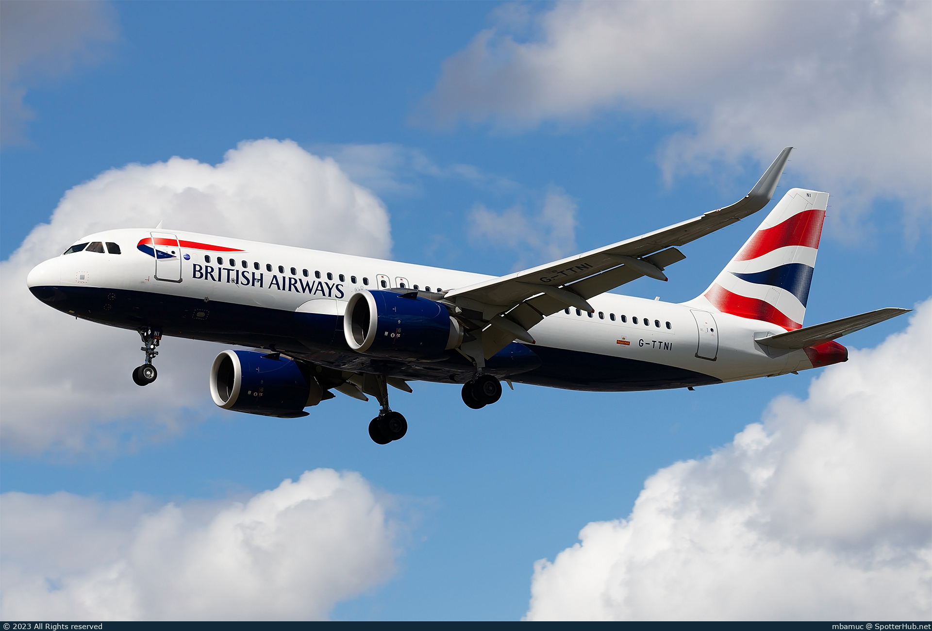 Photo of G-TTNI - Airbus A320-251N operated by British Airways