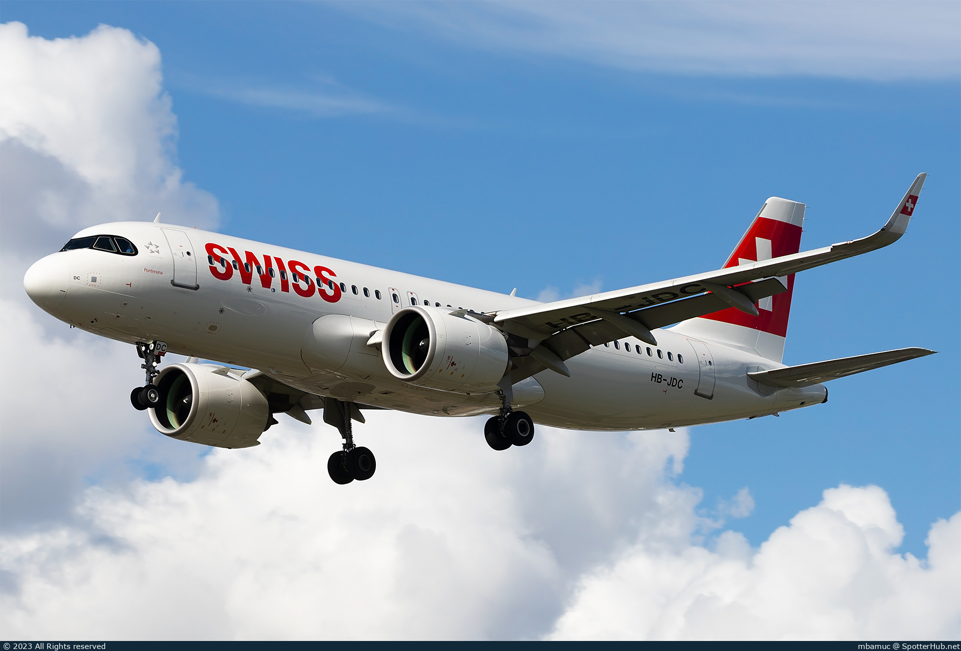 Photo of HB-JDC - Airbus A320-271N operated by Swiss International Air Lines