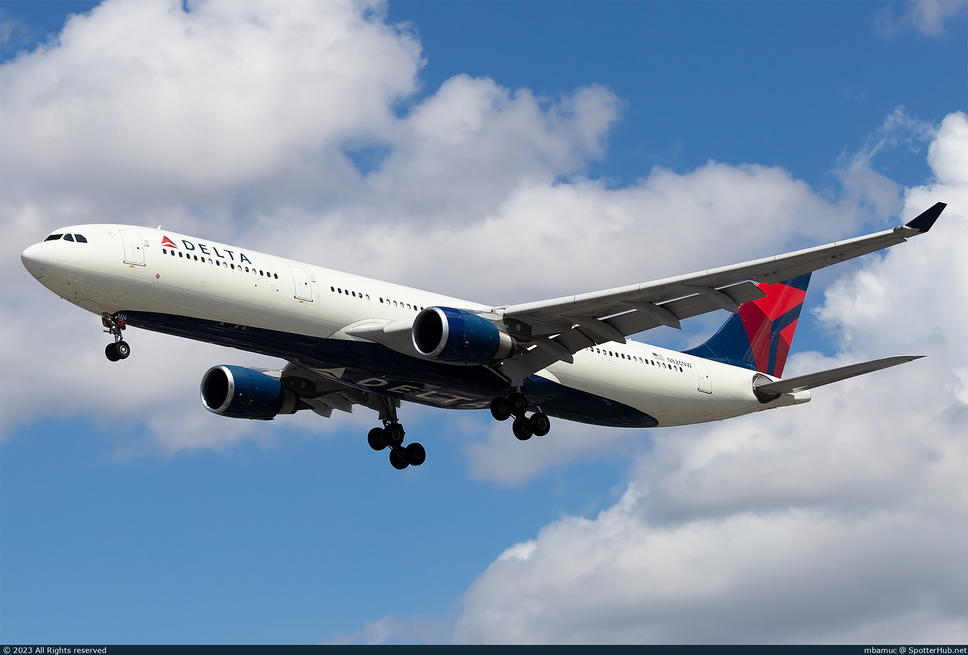 Photo of N826NW - Airbus A330-302 operated by Delta Air Lines