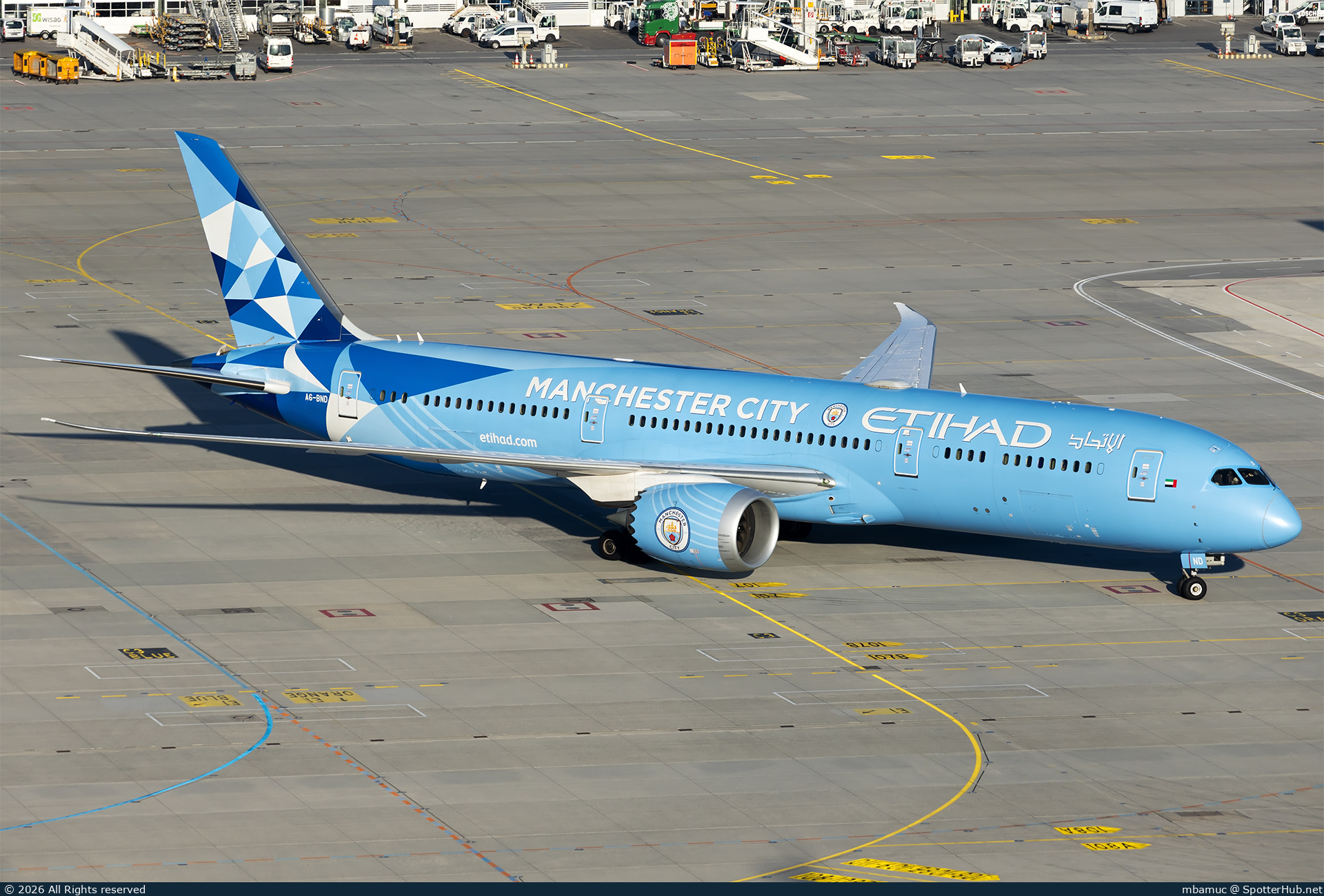 Photo of A6-BND - Boeing 787-9 Dreamliner operated by Etihad Airways