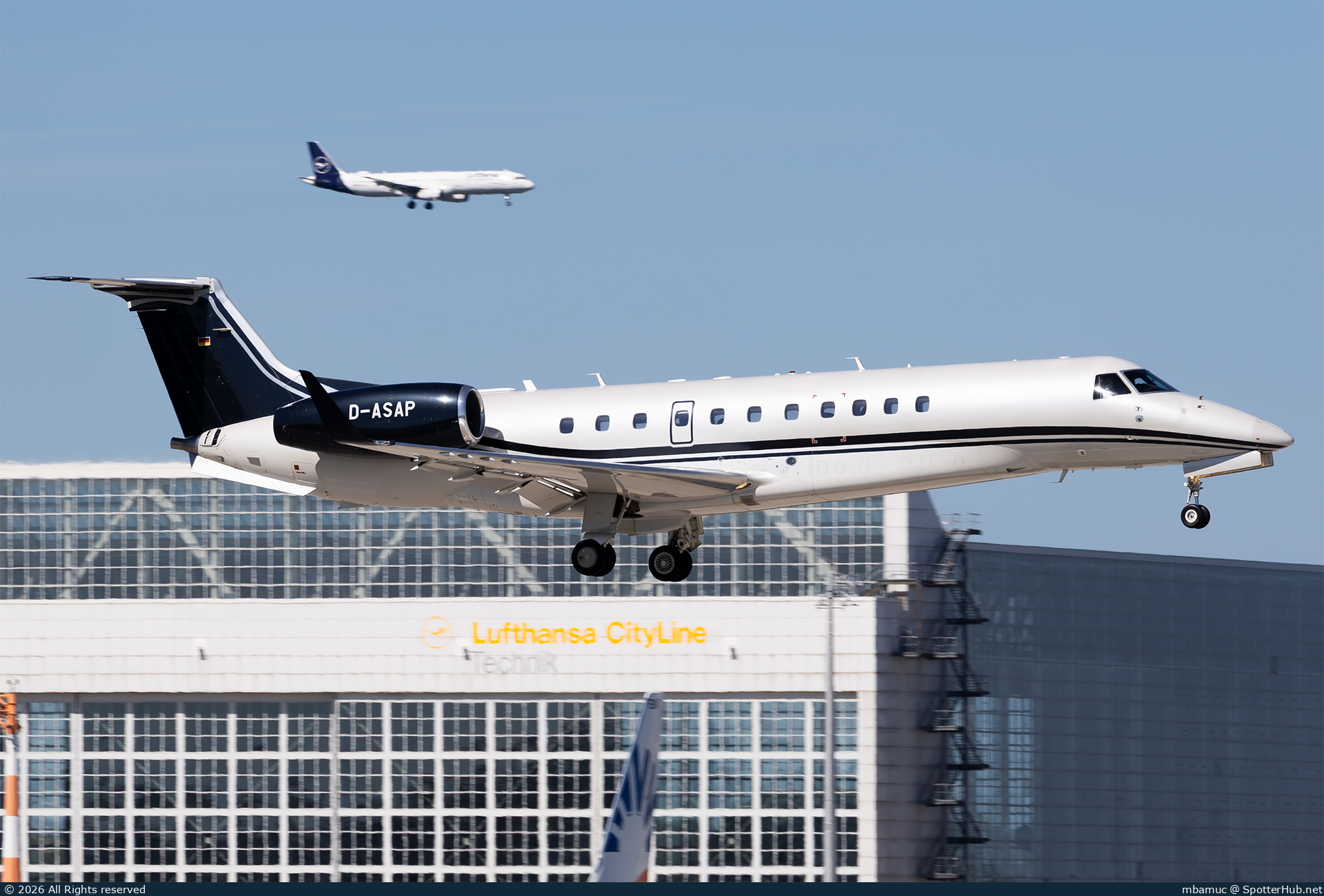 Photo of D-ASAP - Embraer Legacy 650E operated by VistaJet Germany