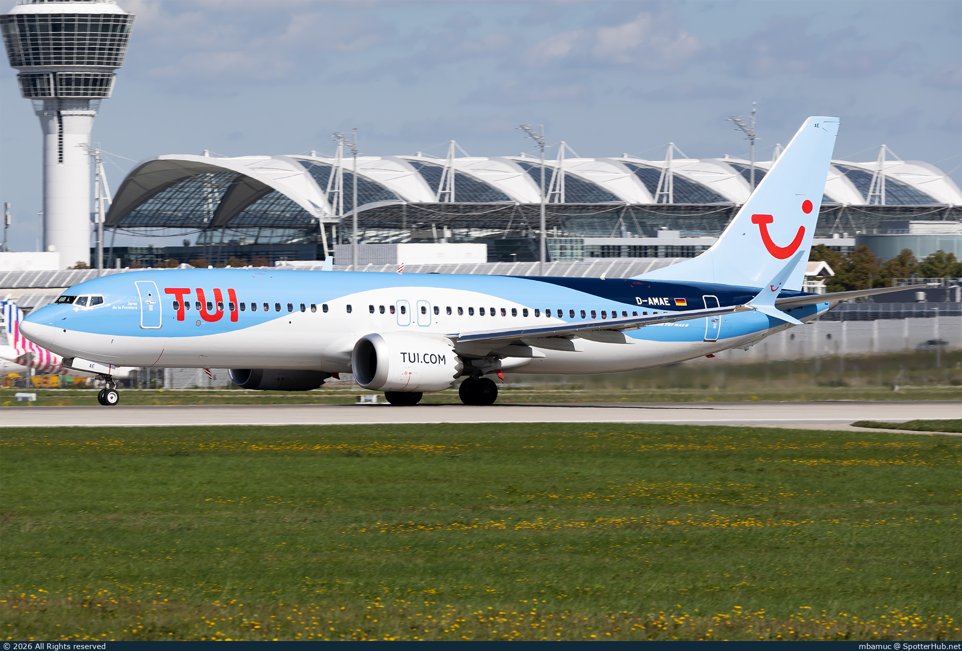 Photo of D-AMAE - Boeing 737 MAX 8 operated by TUIfly