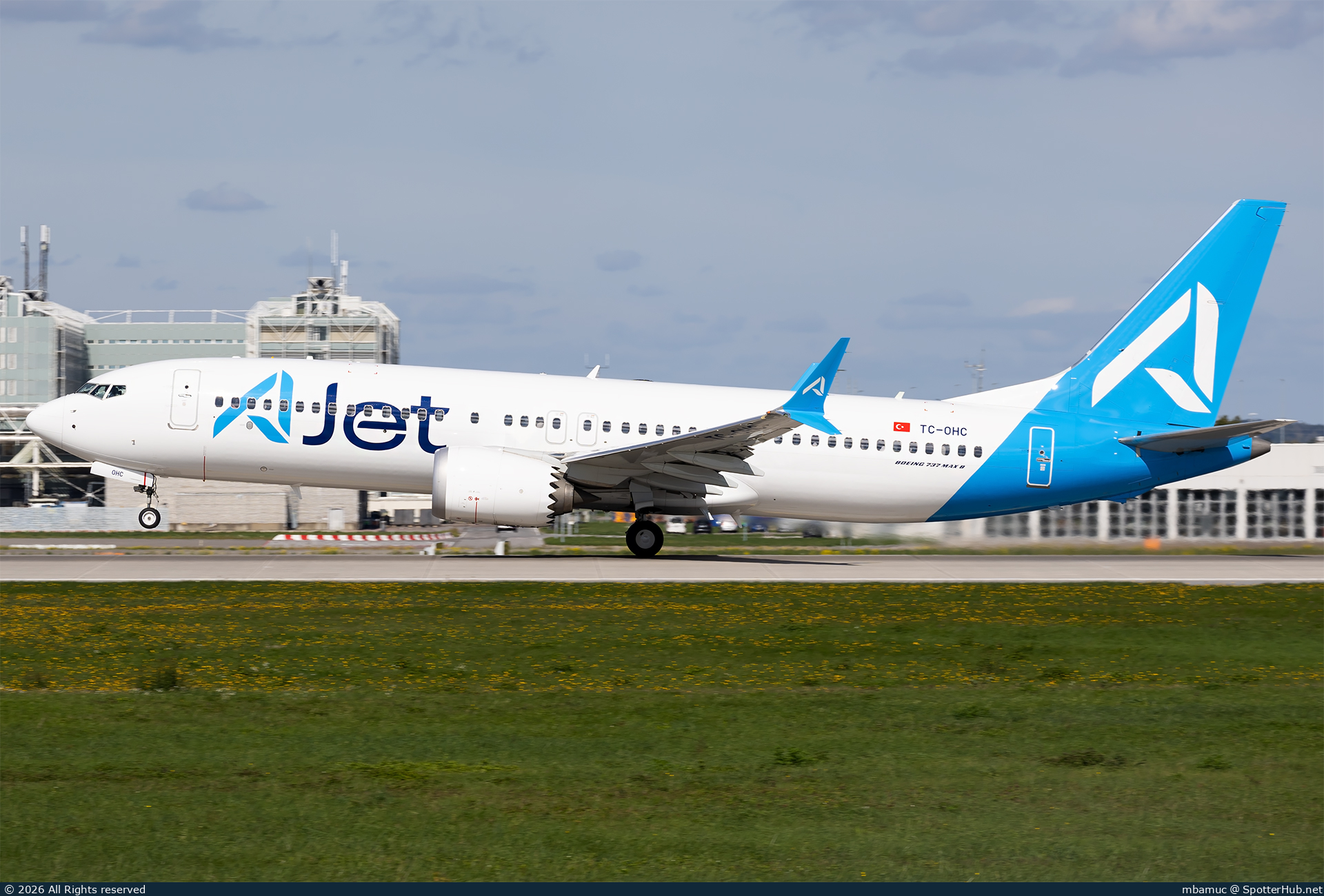 Photo of TC-OHC - Boeing 737 MAX 8 operated by AJet