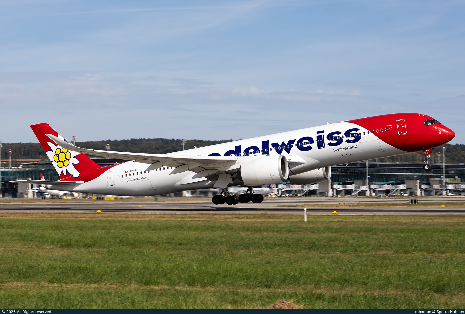 Photo of HB-IHC - Airbus A350-941 operated by Edelweiss Air
