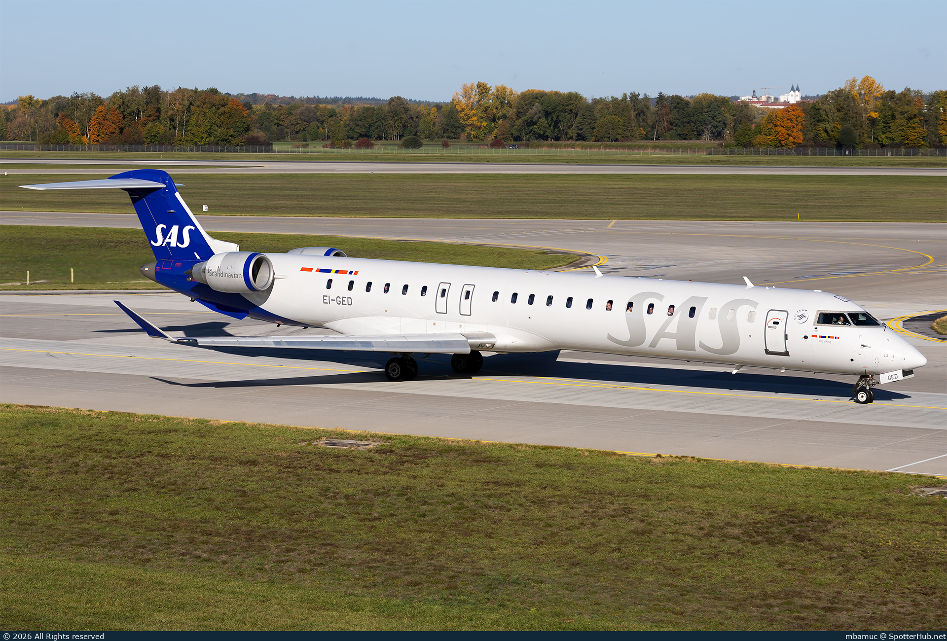 Photo of EI-GED - Bombardier CRJ-900LR operated by SAS Scandinavian Airlines (opb CityJet)