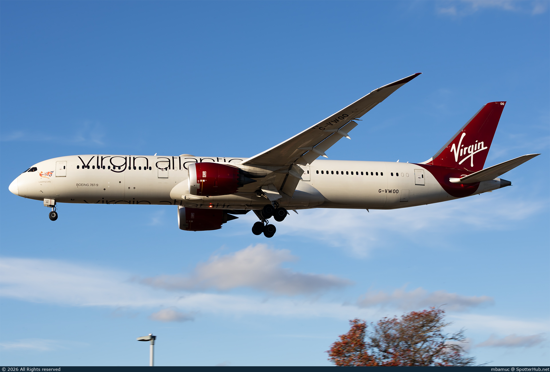 Photo of G-VWOO - Boeing 787-9 Dreamliner operated by Virgin Atlantic Airways