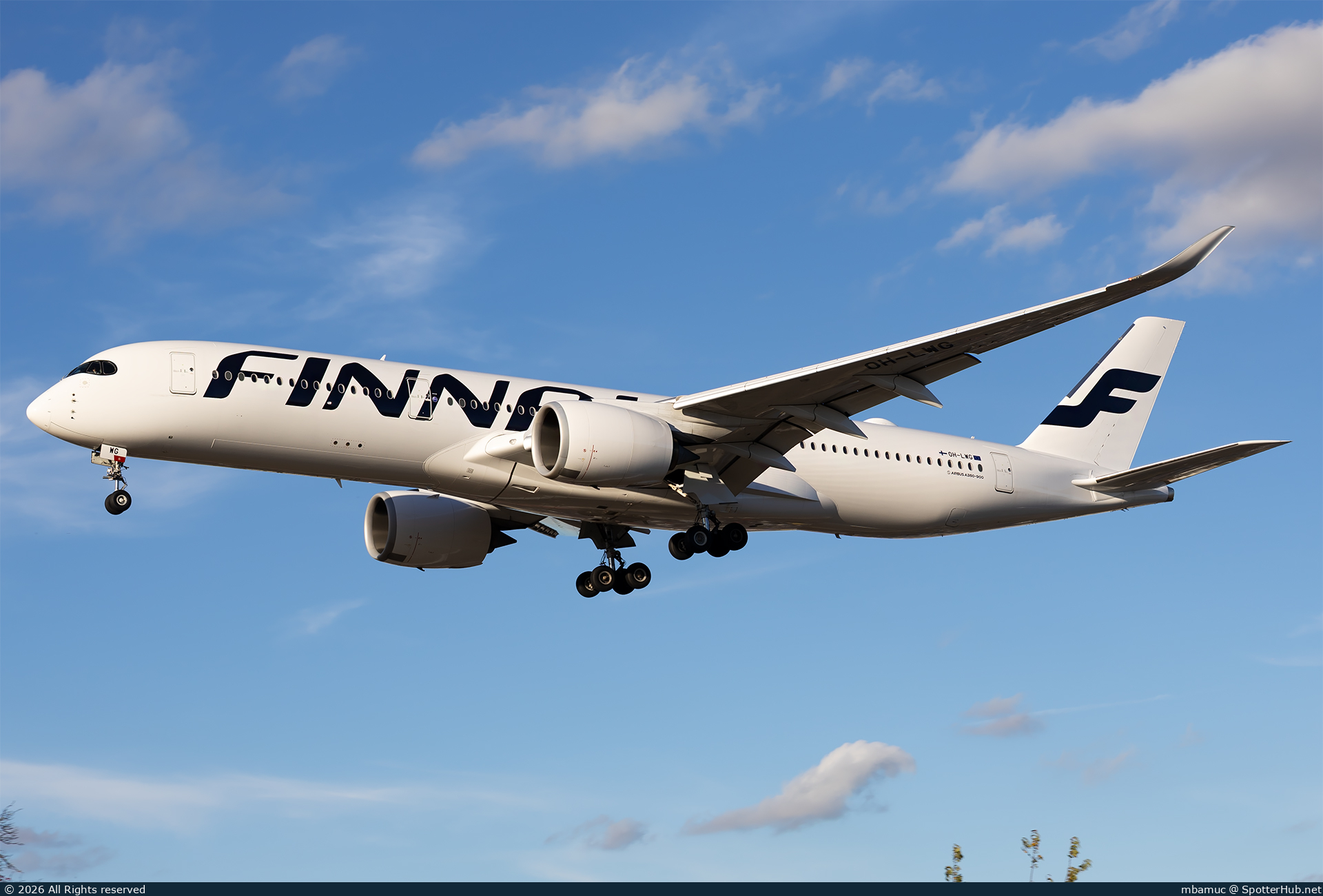 Photo of OH-LWG - Airbus A350-941 operated by Finnair
