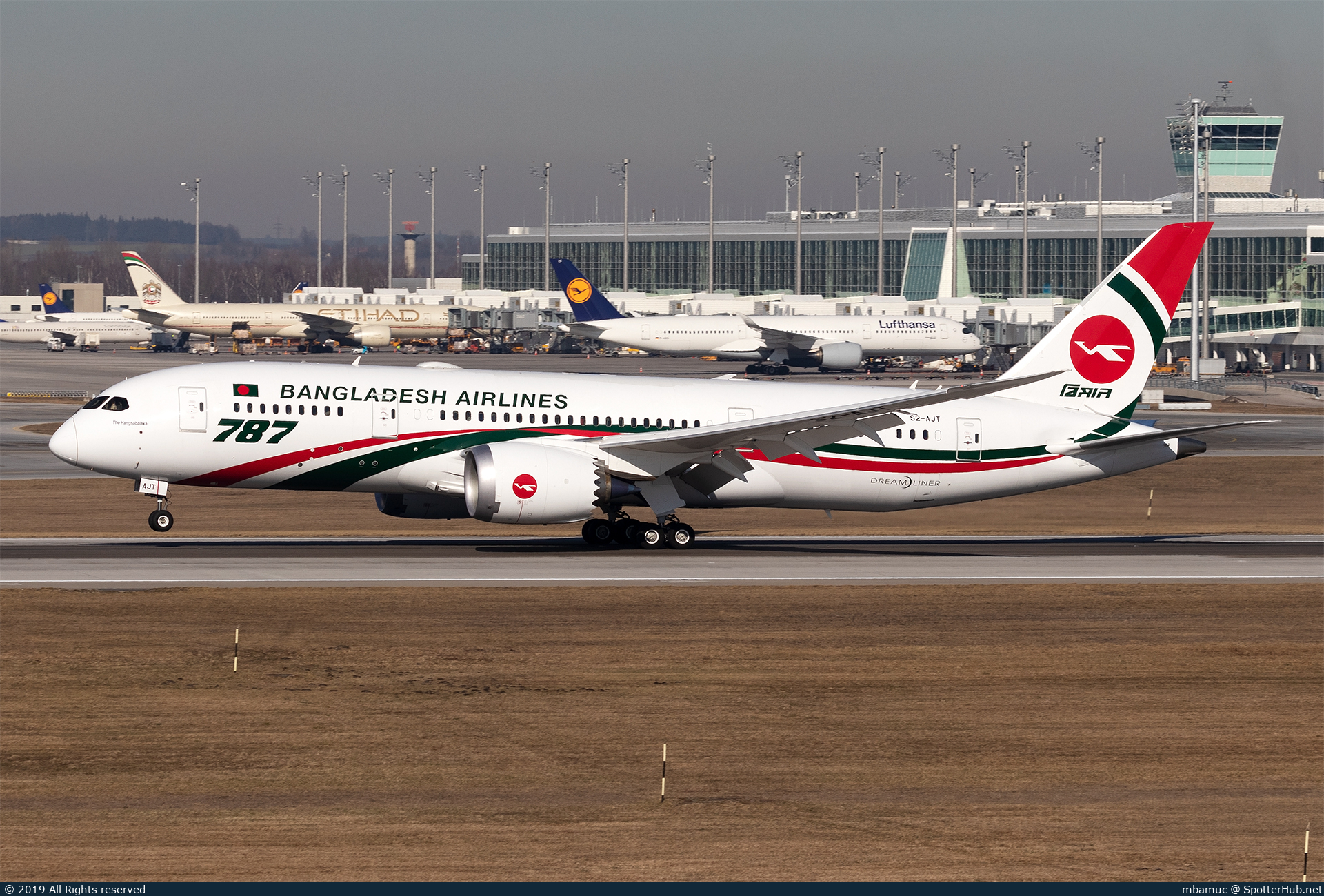 Photo of S2-AJT - Boeing 787-8 Dreamliner operated by Biman Bangladesh Airlines