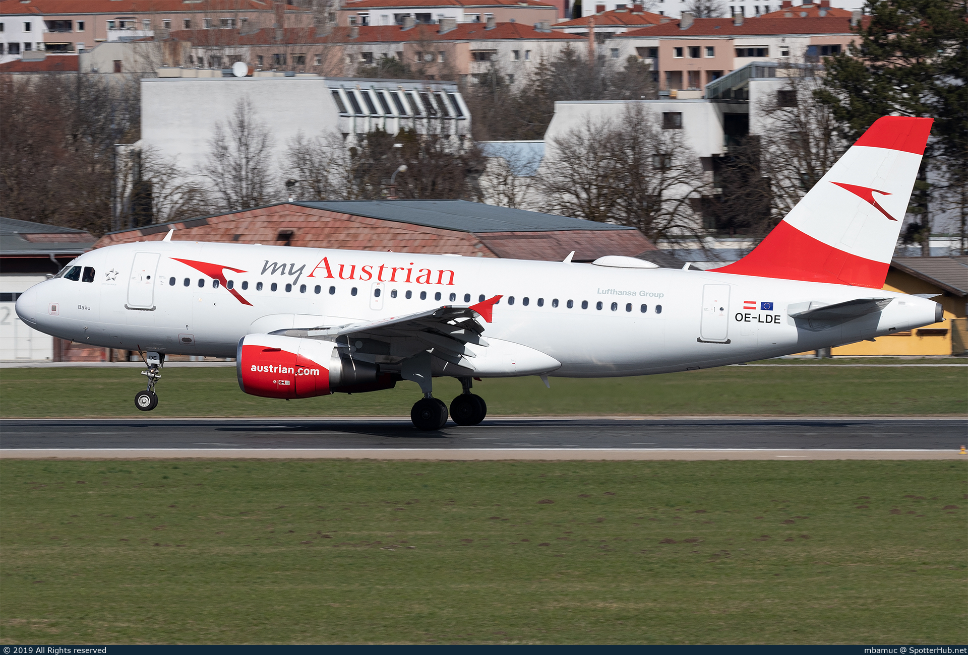 Photo of OE-LDE - Airbus A319-112 operated by Austrian Airlines
