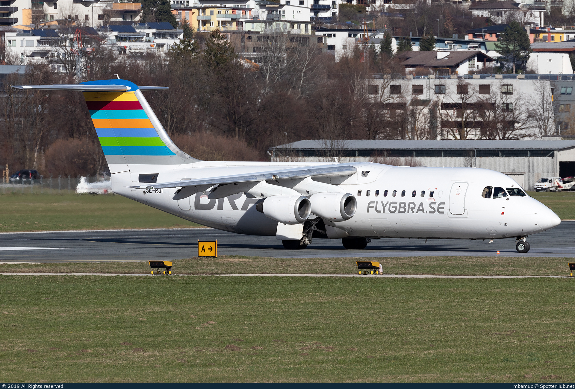 Photo of SE-RJI - British Aerospace Avro RJ100 operated by Malmö Aviation