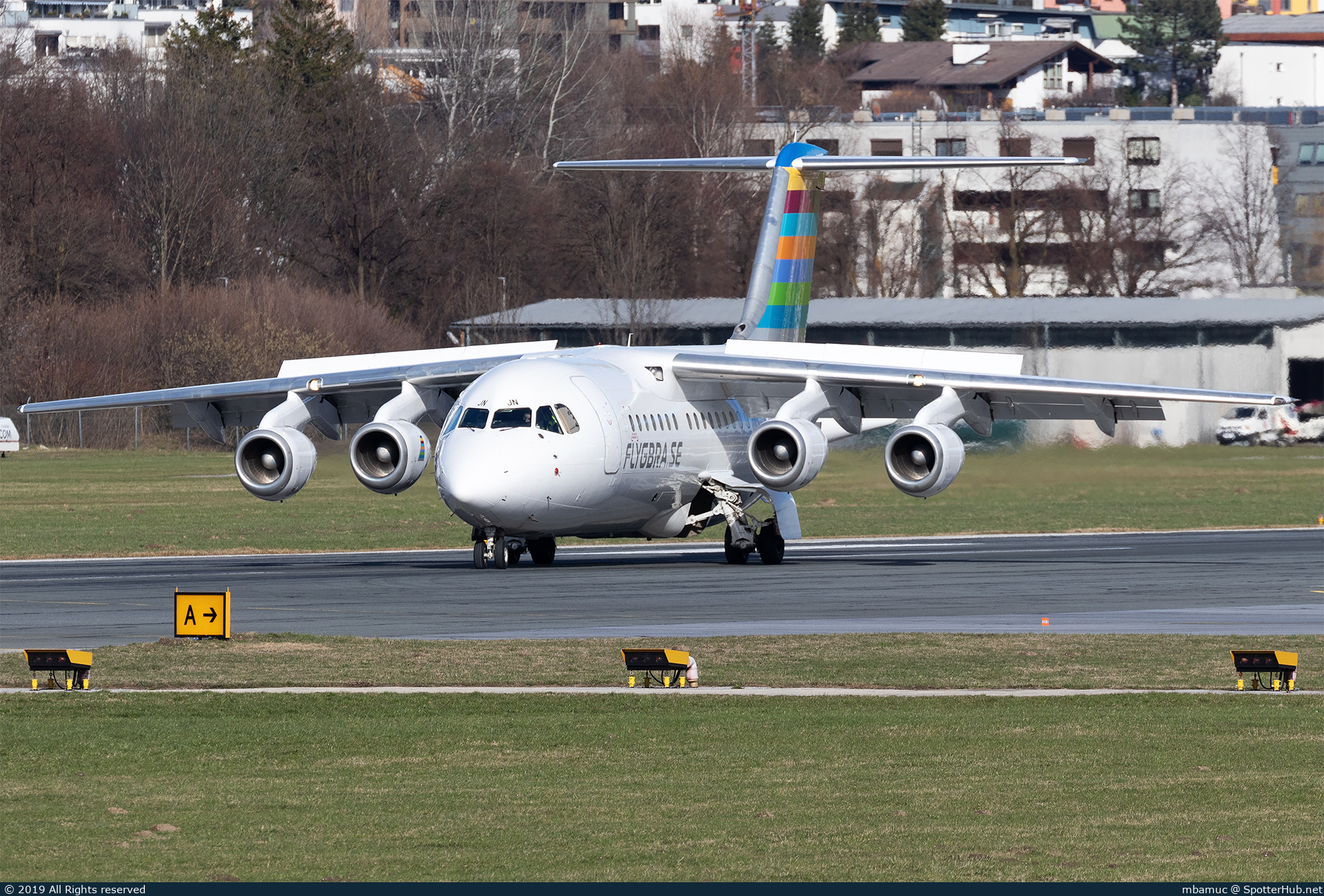 Photo of SE-DJN - British Aerospace Avro RJ85 operated by Malmö Aviation