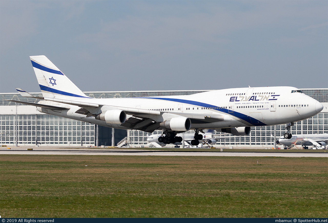 Photo of 4X-ELB - Boeing 747-458 operated by El Al Israel Airlines