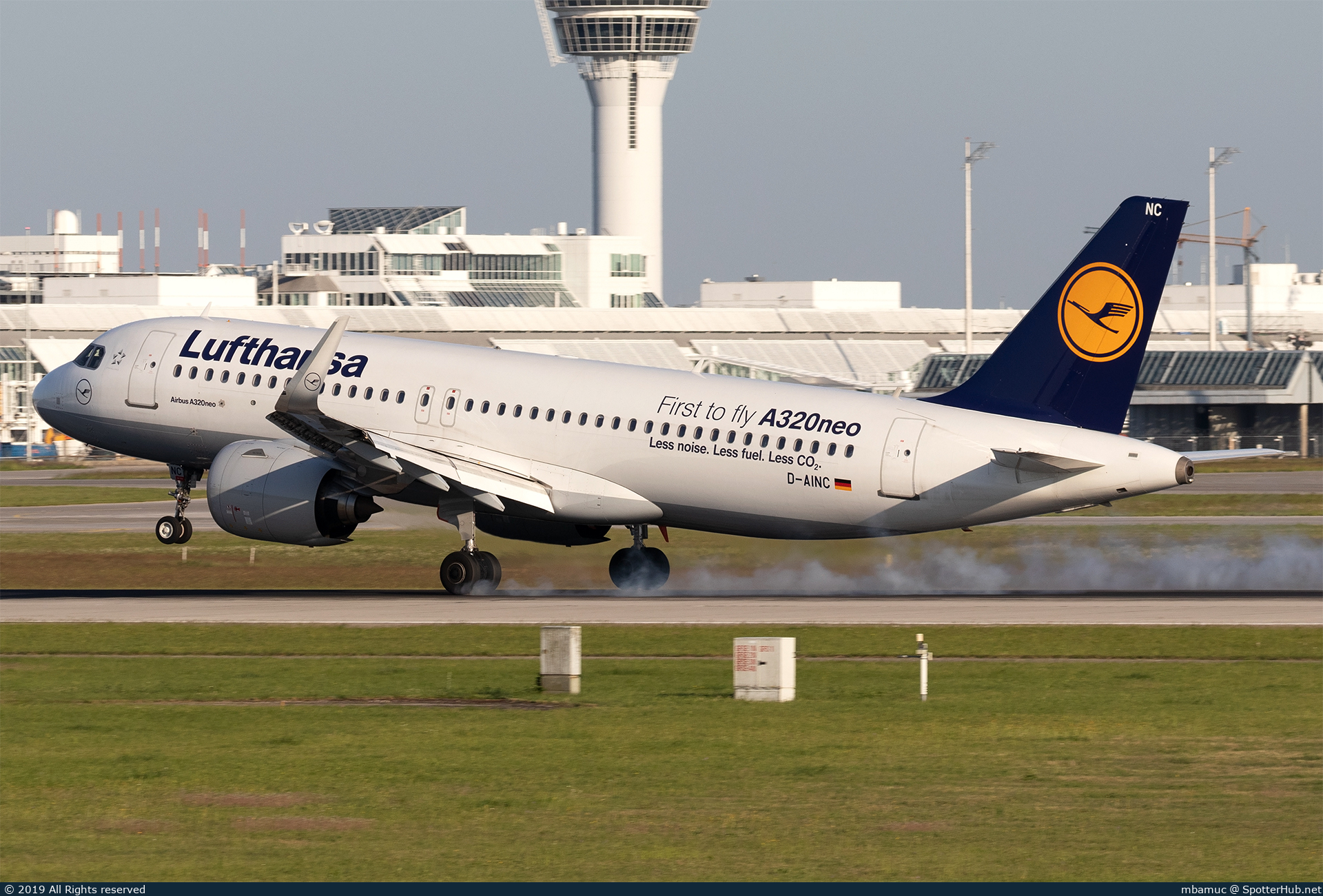Photo of D-AINC - Airbus A320-271N operated by Lufthansa