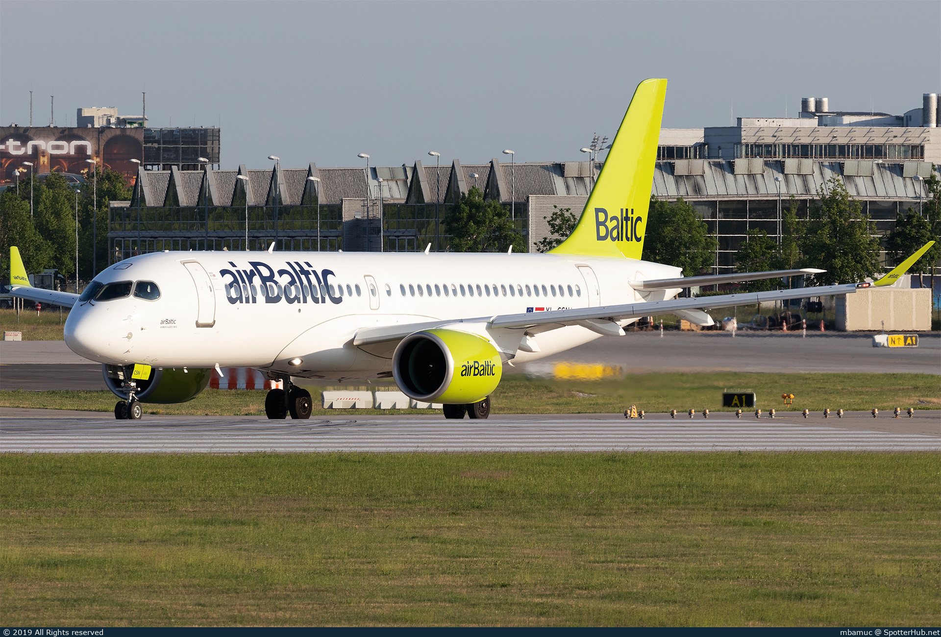 Photo of YL-CSN - Airbus A220-300 operated by airBaltic