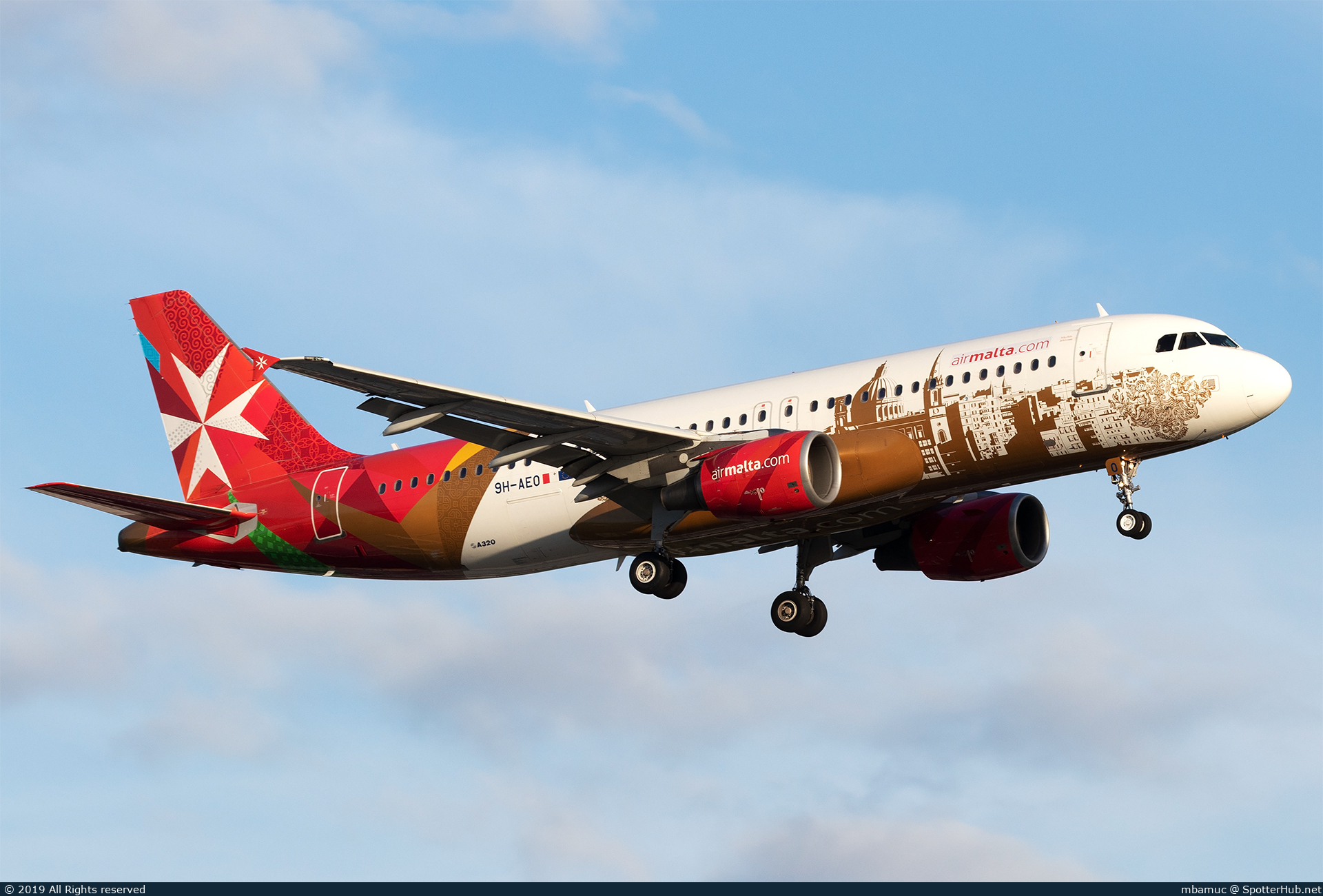 Photo of 9H-AEO - Airbus A320-214 operated by Air Malta