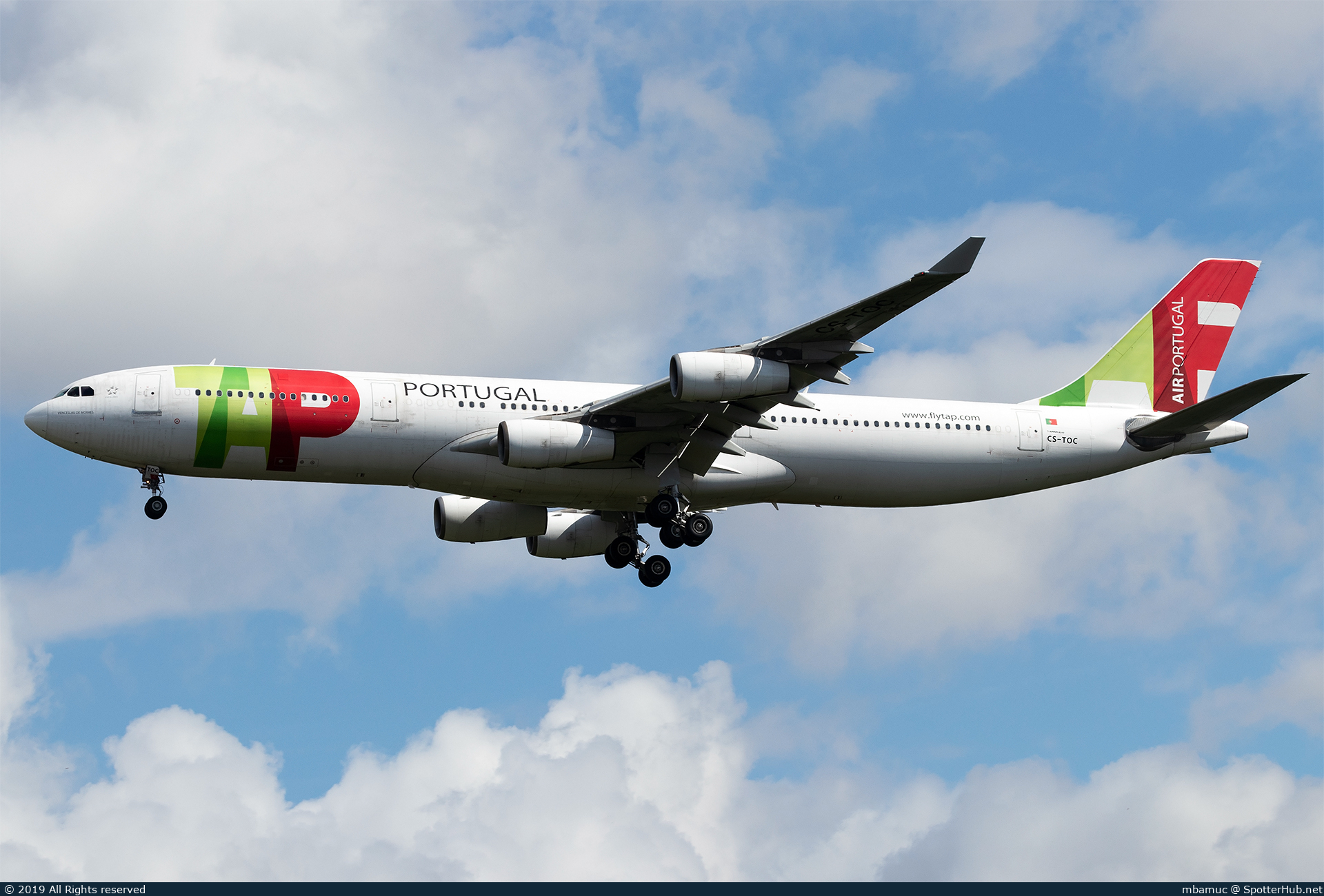 Photo of CS-TOC - Airbus A340-312 operated by TAP Air Portugal