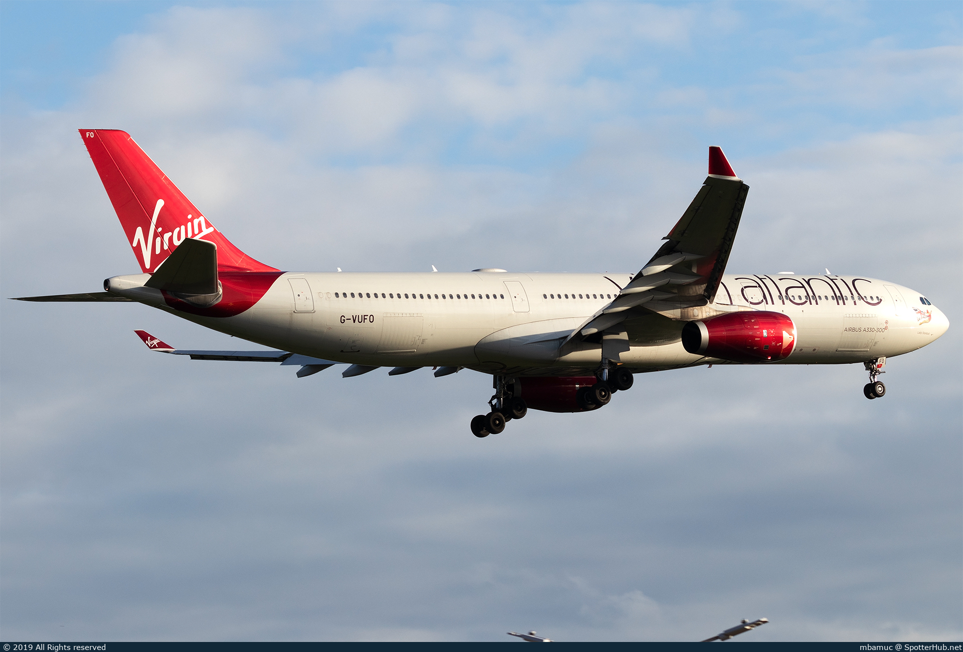 Photo of G-VUFO - Airbus A330-343 operated by Virgin Atlantic Airways