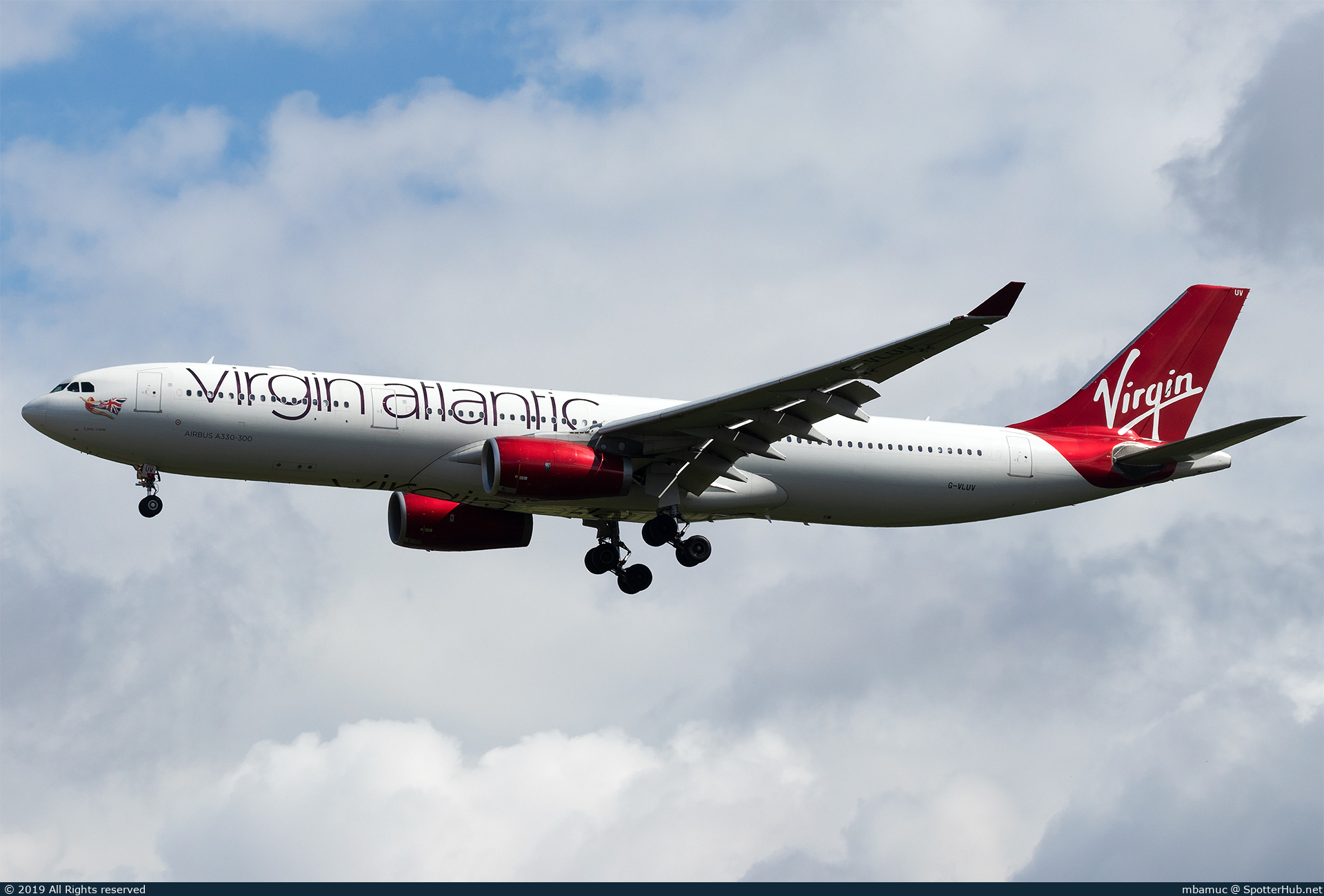 Photo of G-VLUV - Airbus A330-343 operated by Virgin Atlantic Airways