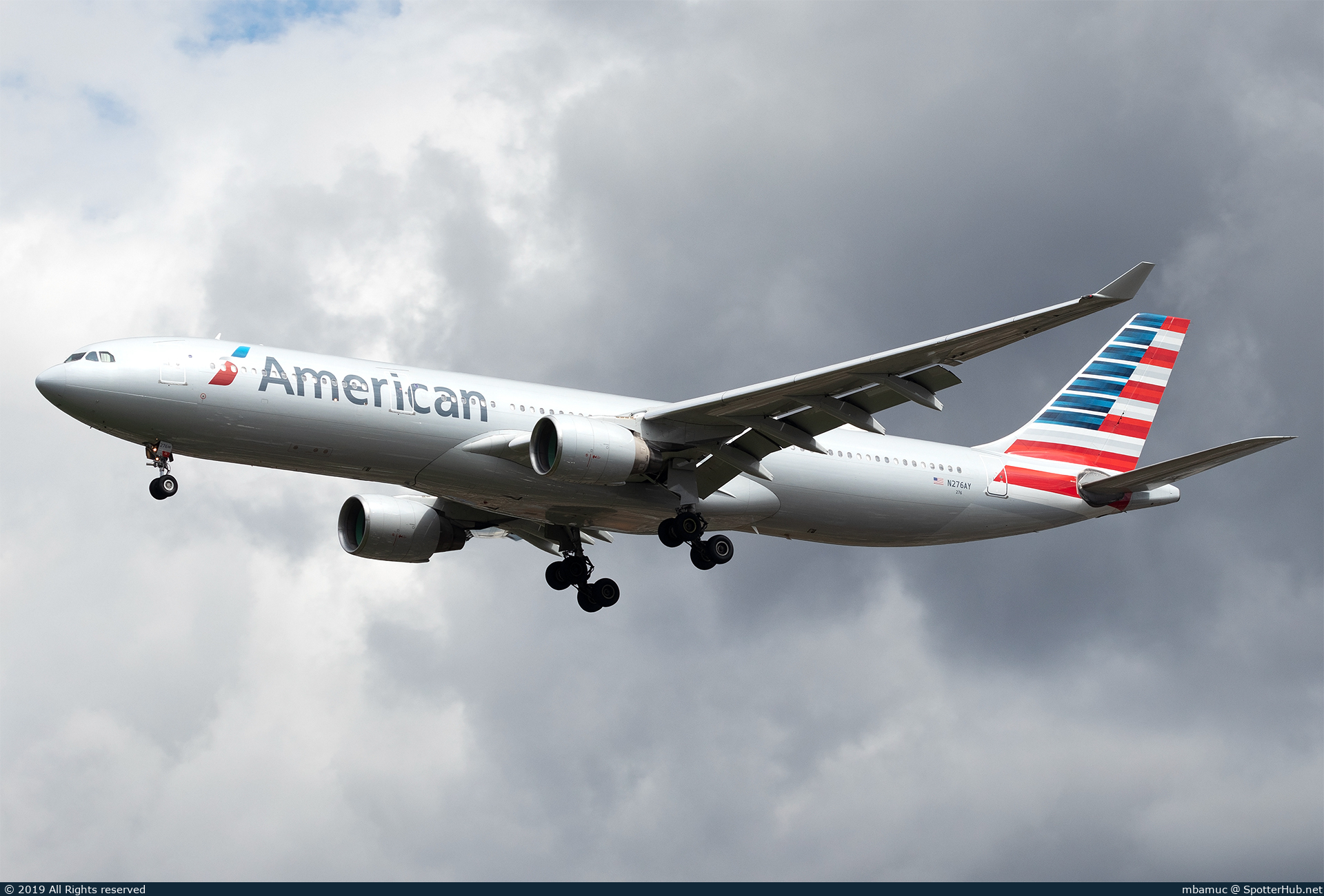 Photo of N276AY - Airbus A330-323 operated by American Airlines