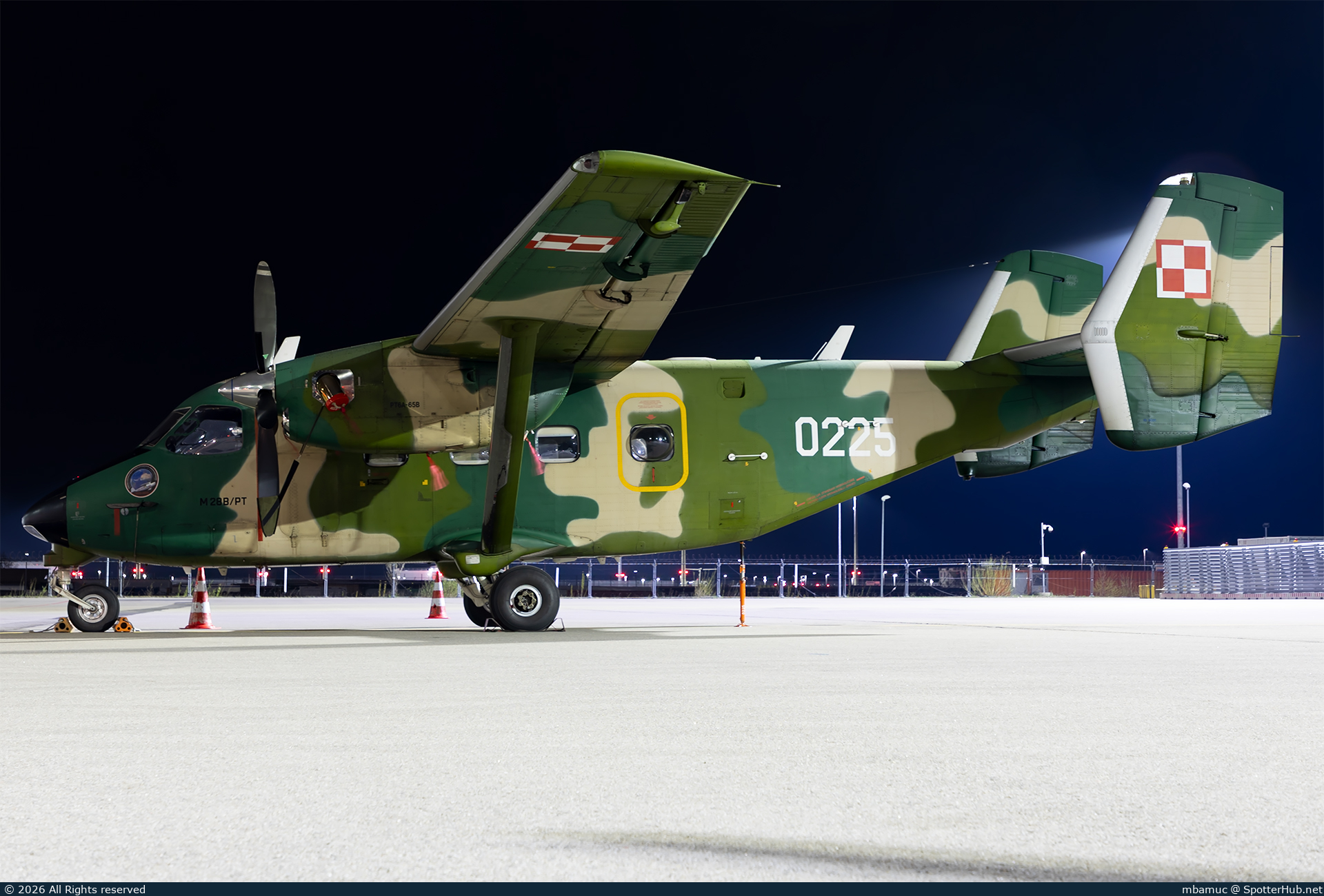 Photo of 0225 - PZL-Mielec M28B/PT Skytruck operated by Polish Air Force