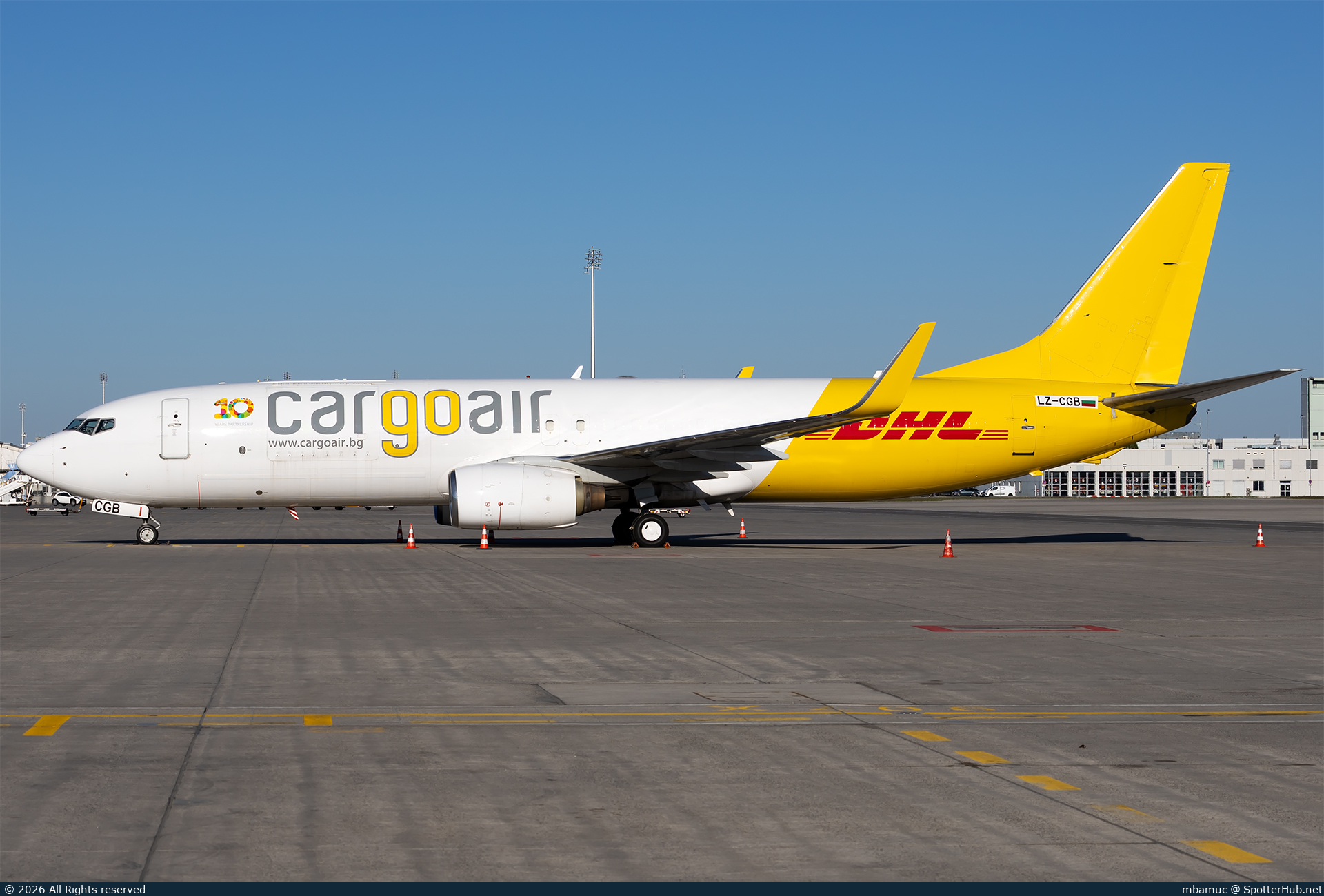 Photo of LZ-CGB - Boeing 737-8K2(SF) operated by Cargoair