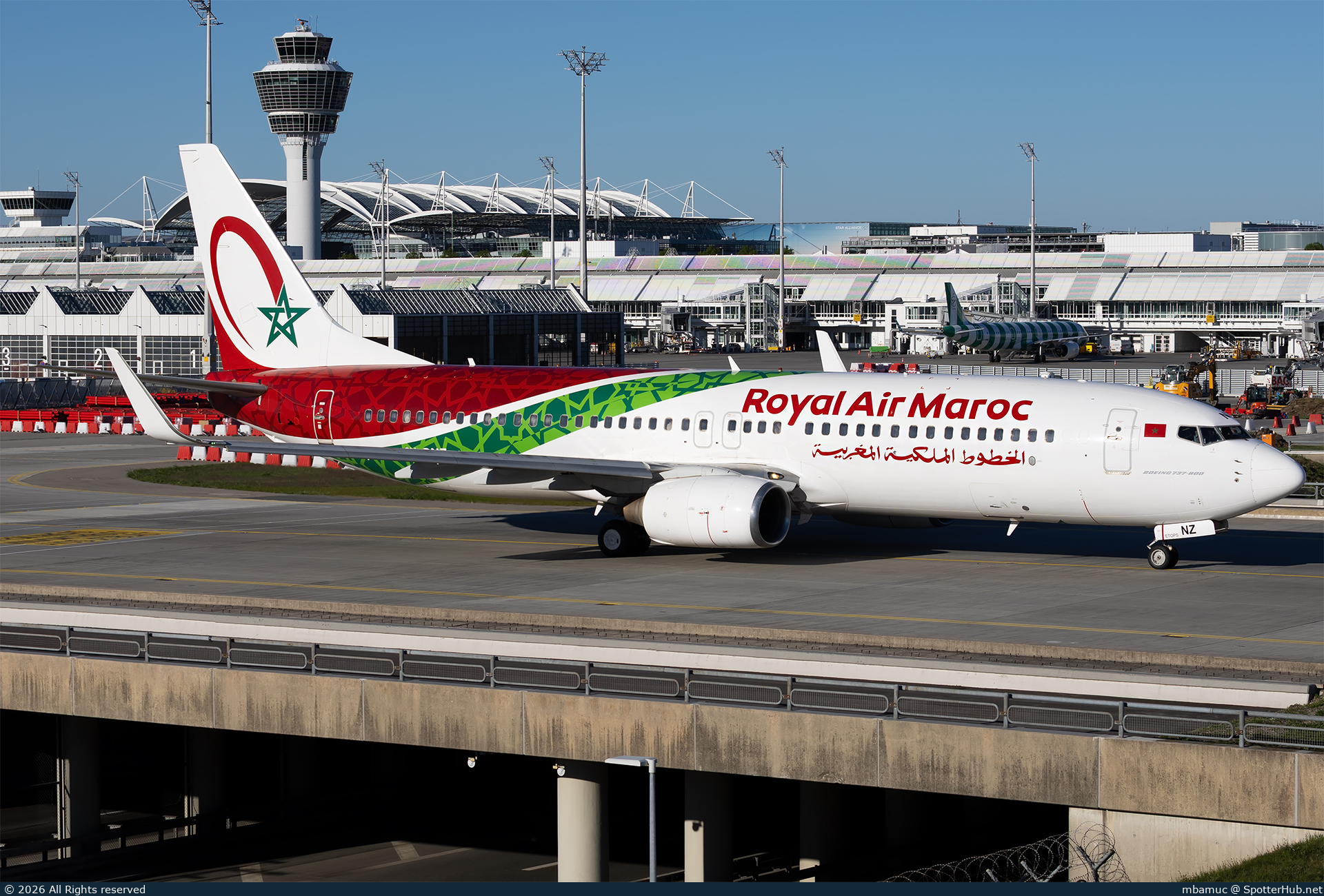 Photo of CN-RNZ - Boeing 737-8B6 operated by Royal Air Maroc