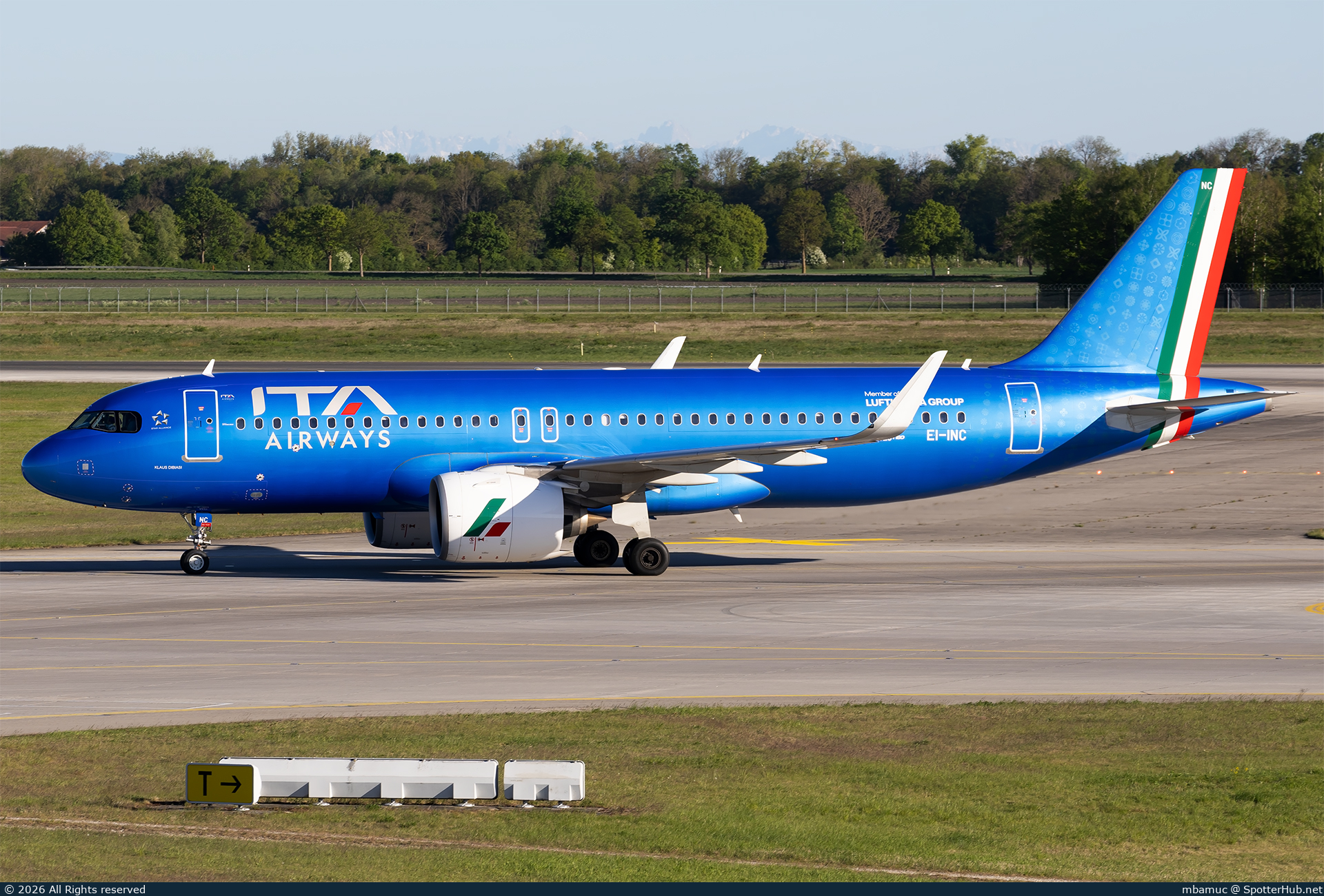 Photo of EI-INC - Airbus A320-272N operated by ITA Airways
