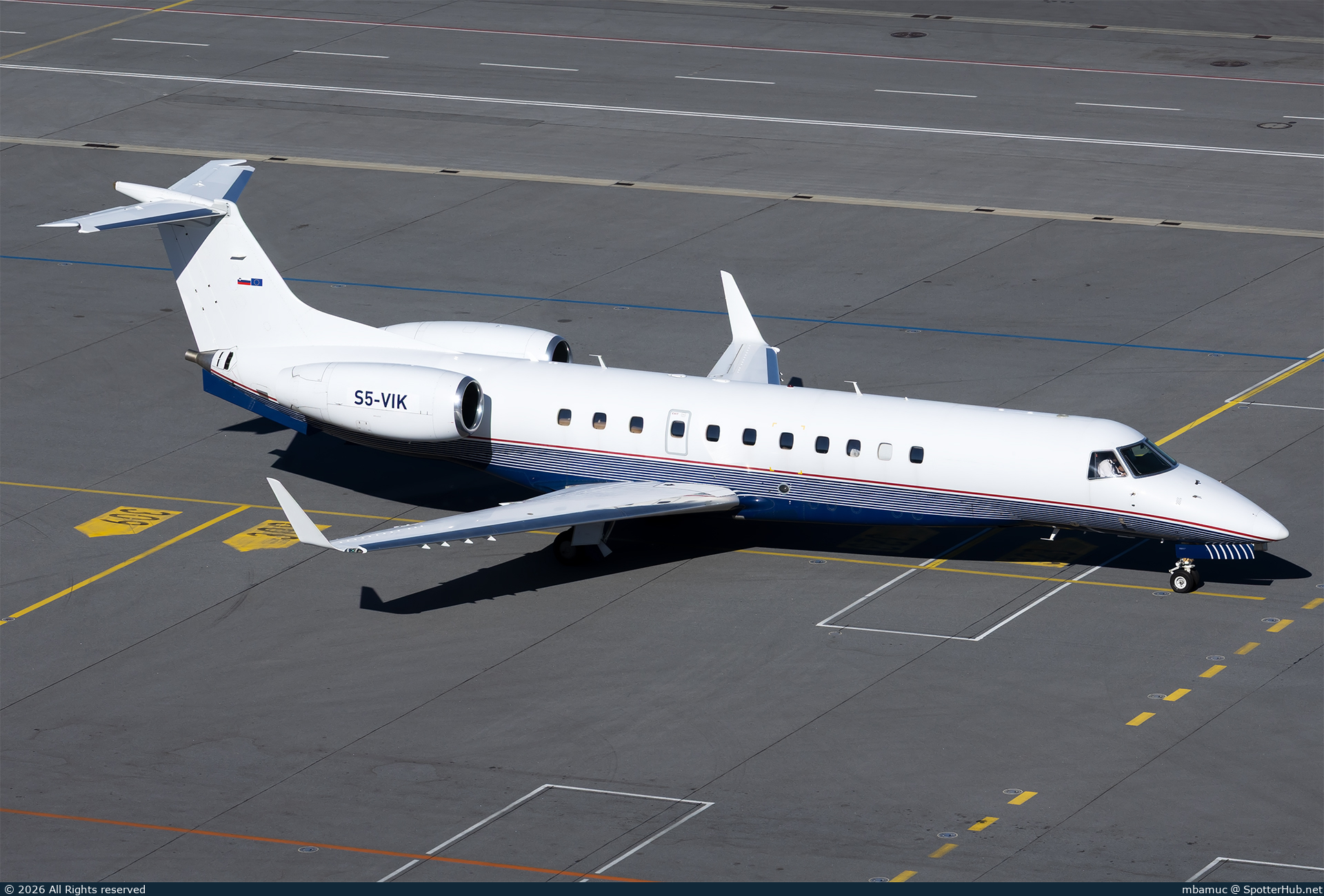 Photo of S5-VIK - Embraer Legacy 600 operated by Fox Aviation