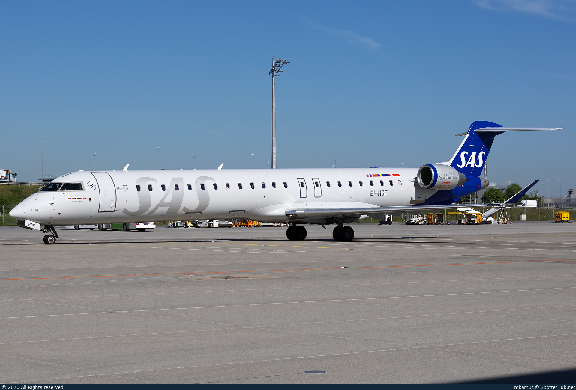 Photo of EI-HSF - Bombardier CRJ-900LR operated by SAS Scandinavian Airlines (opb CityJet)