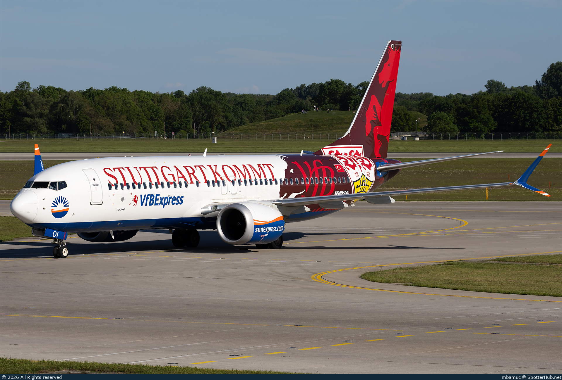 Photo of TC-SOI - Boeing 737 MAX 8 operated by SunExpress