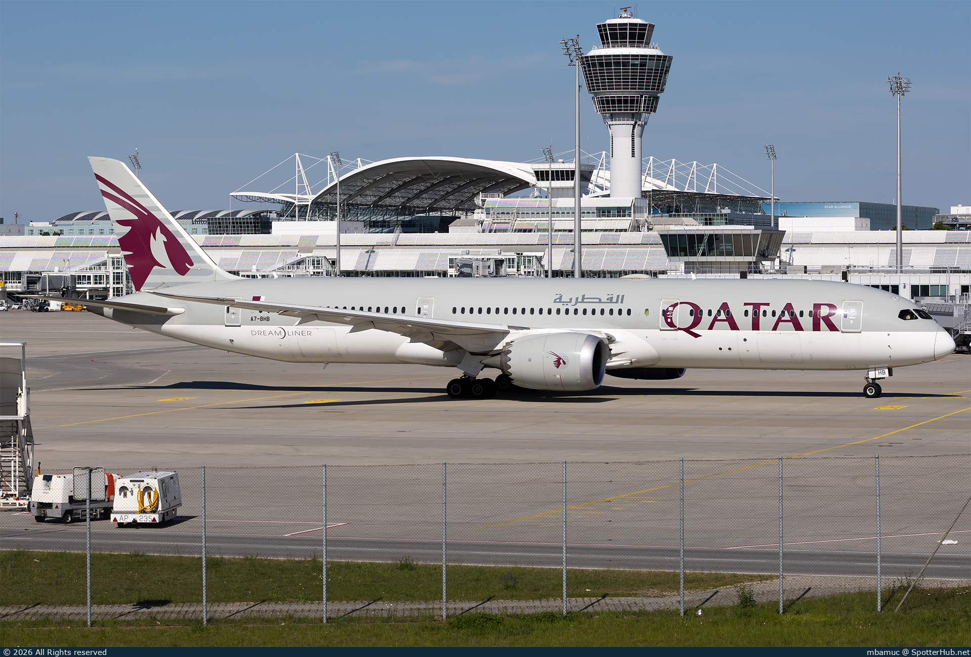 Photo of A7-BHB - Boeing 787-9 Dreamliner operated by Qatar Airways