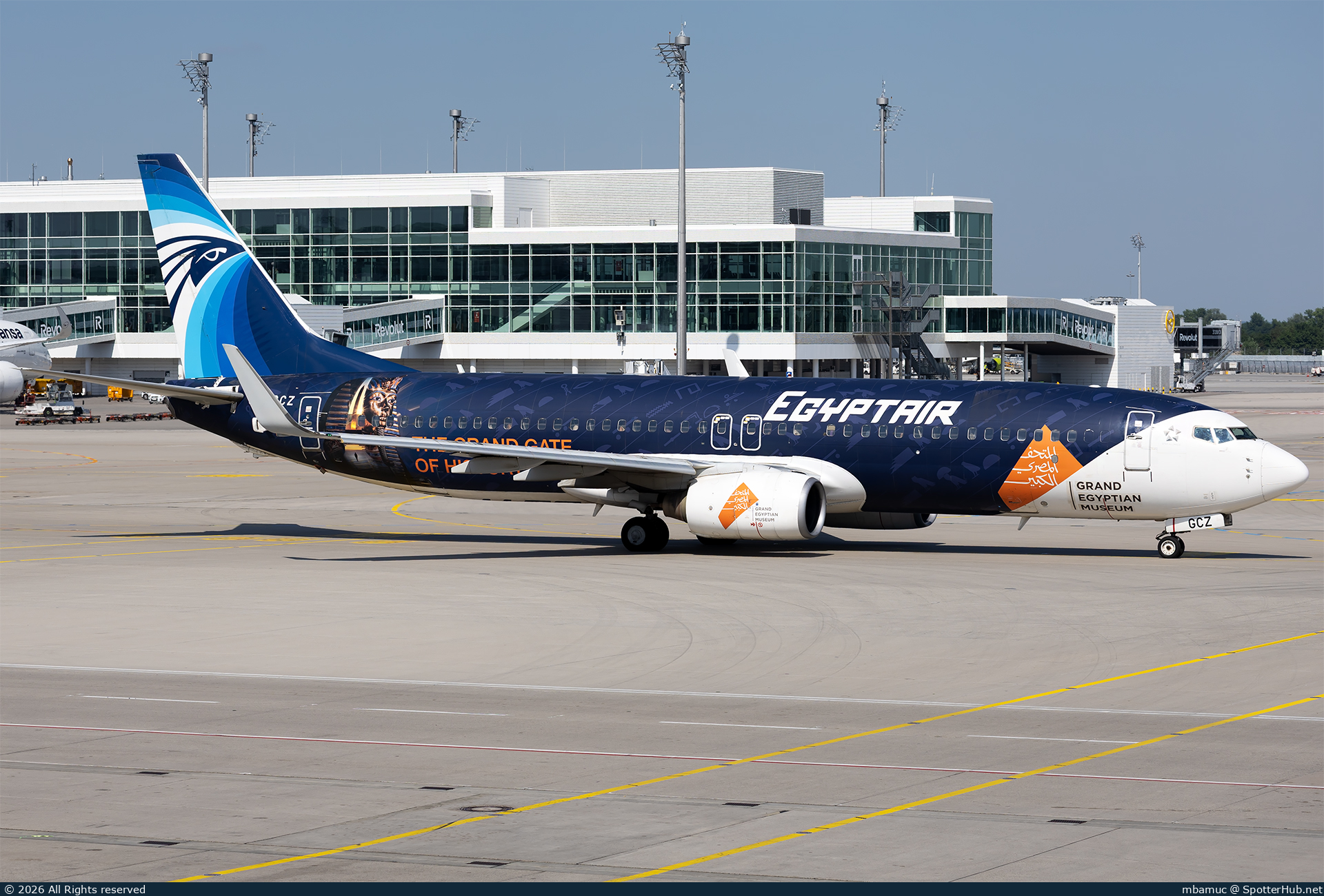 Photo of SU-GCZ - Boeing 737-866 operated by Egyptair