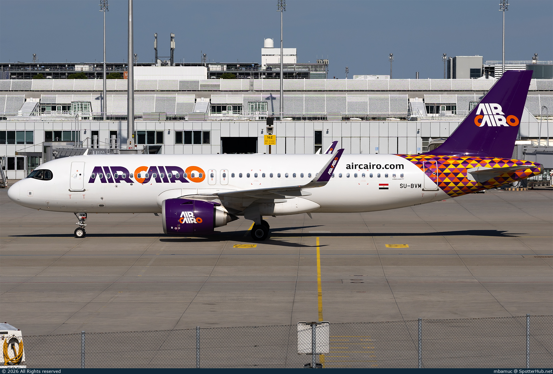Photo of SU-BVM - Airbus A320-251N operated by Air Cairo