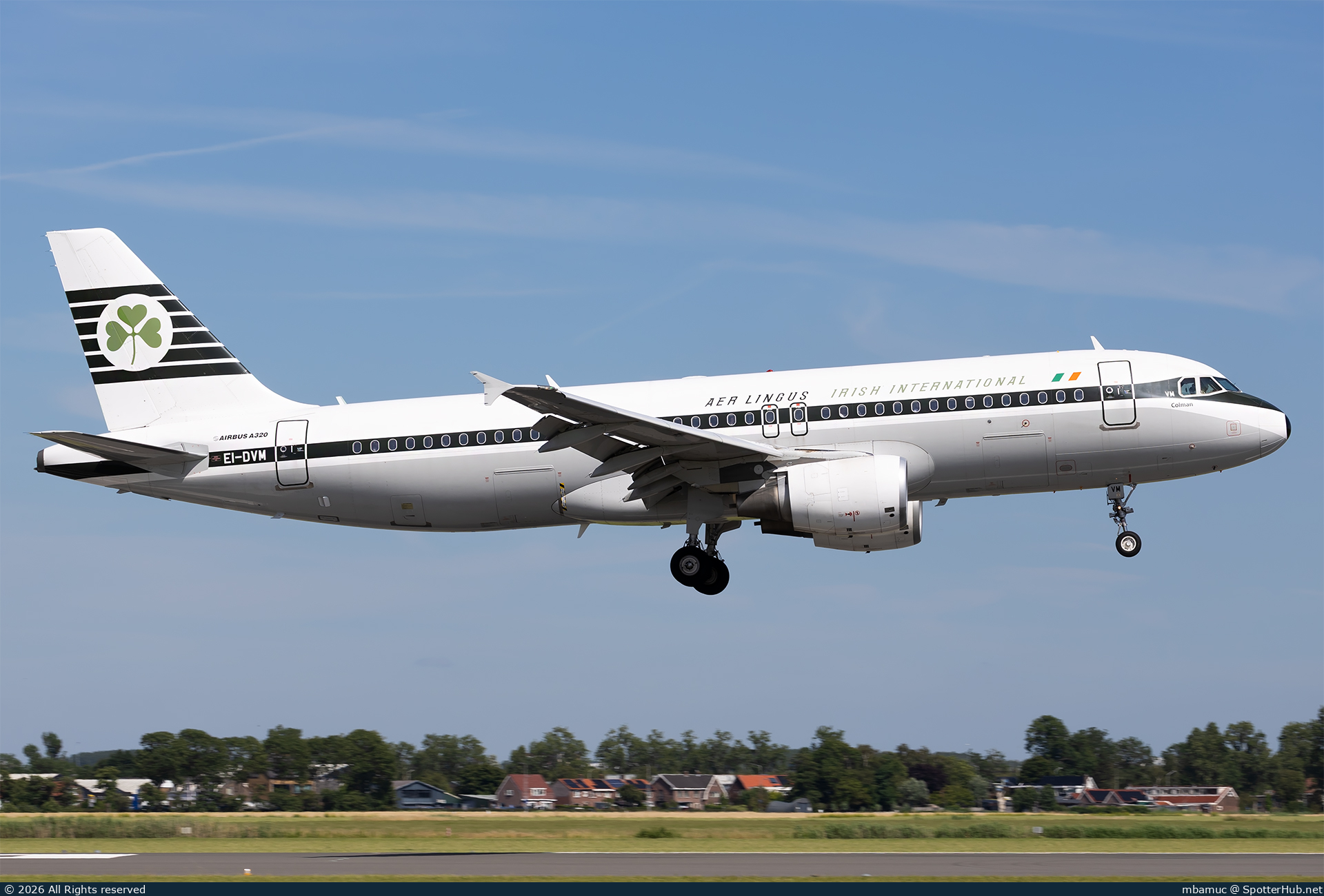 Photo of EI-DVM - Airbus A320-214 operated by Aer Lingus
