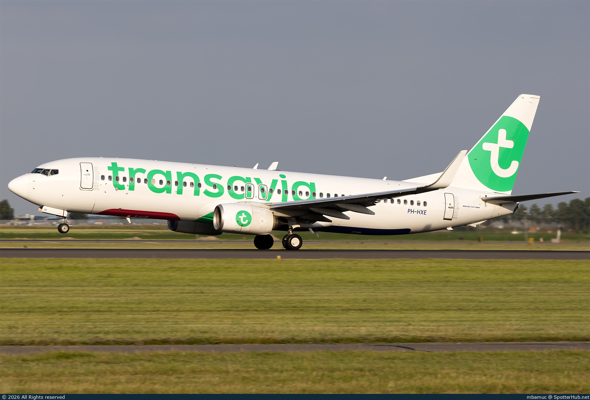 Photo of PH-HXE - Boeing 737-8K2 operated by Transavia
