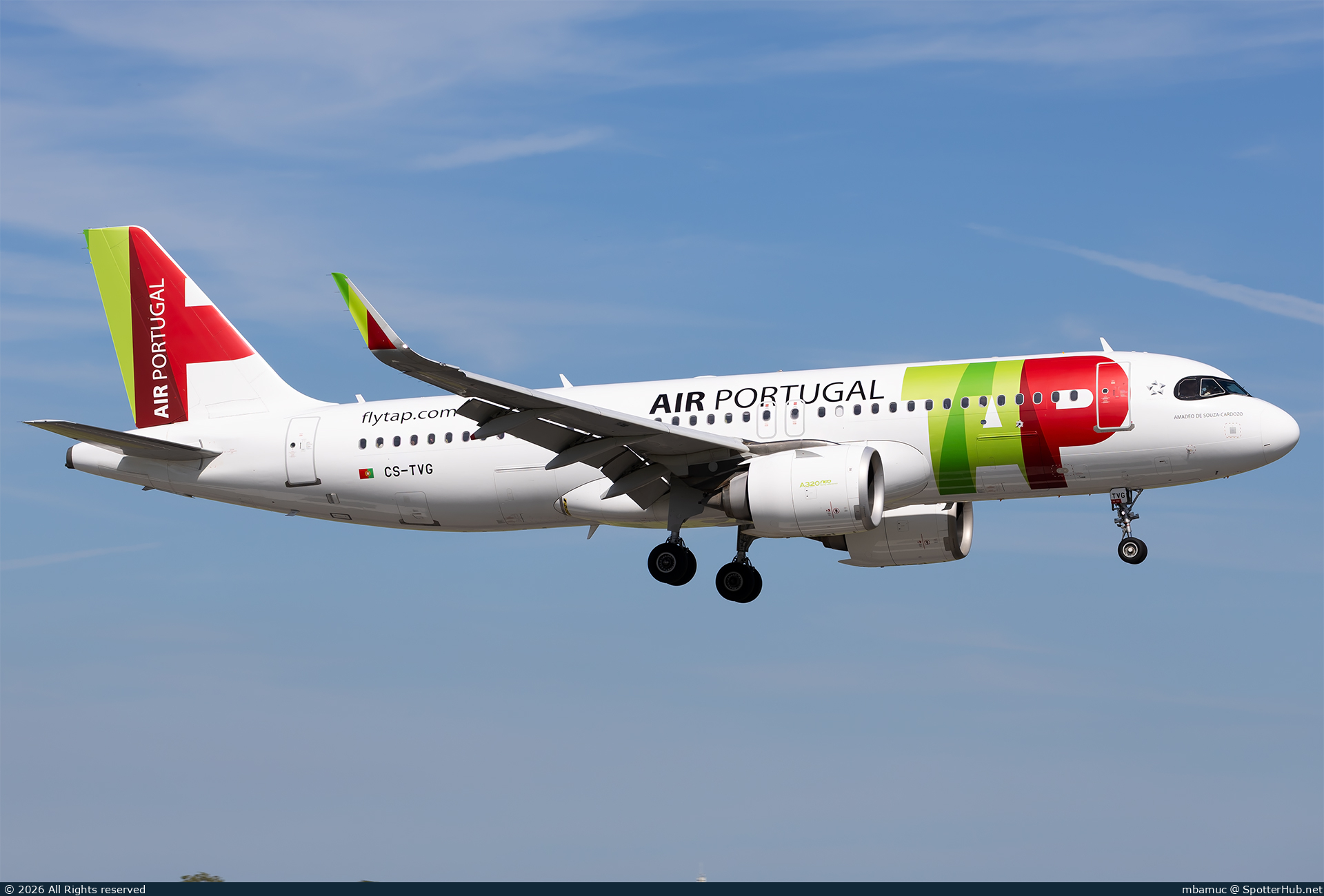 Photo of CS-TVG - Airbus A320-251N operated by TAP Air Portugal