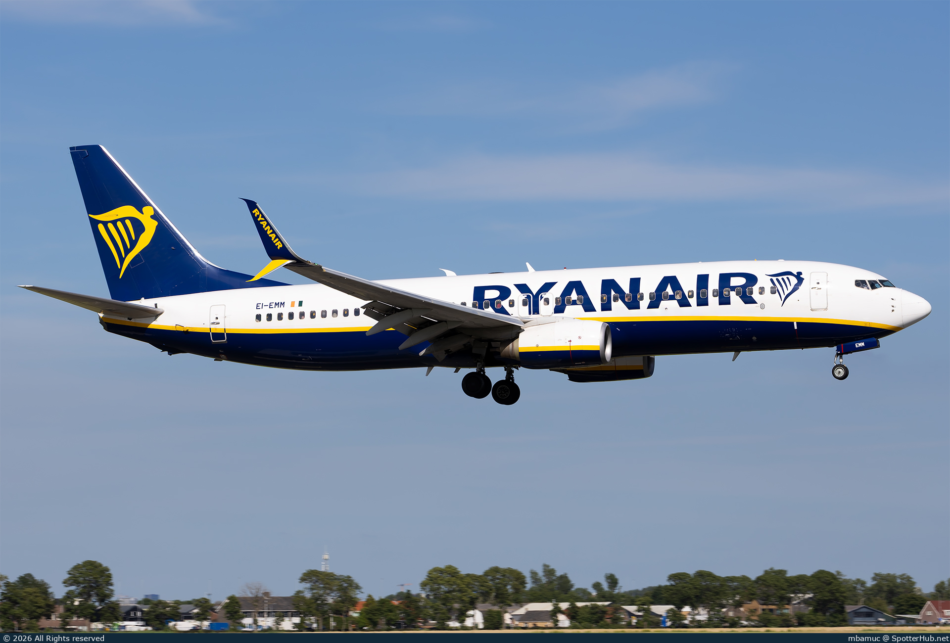 Photo of EI-EMM - Boeing 737-8AS operated by Ryanair