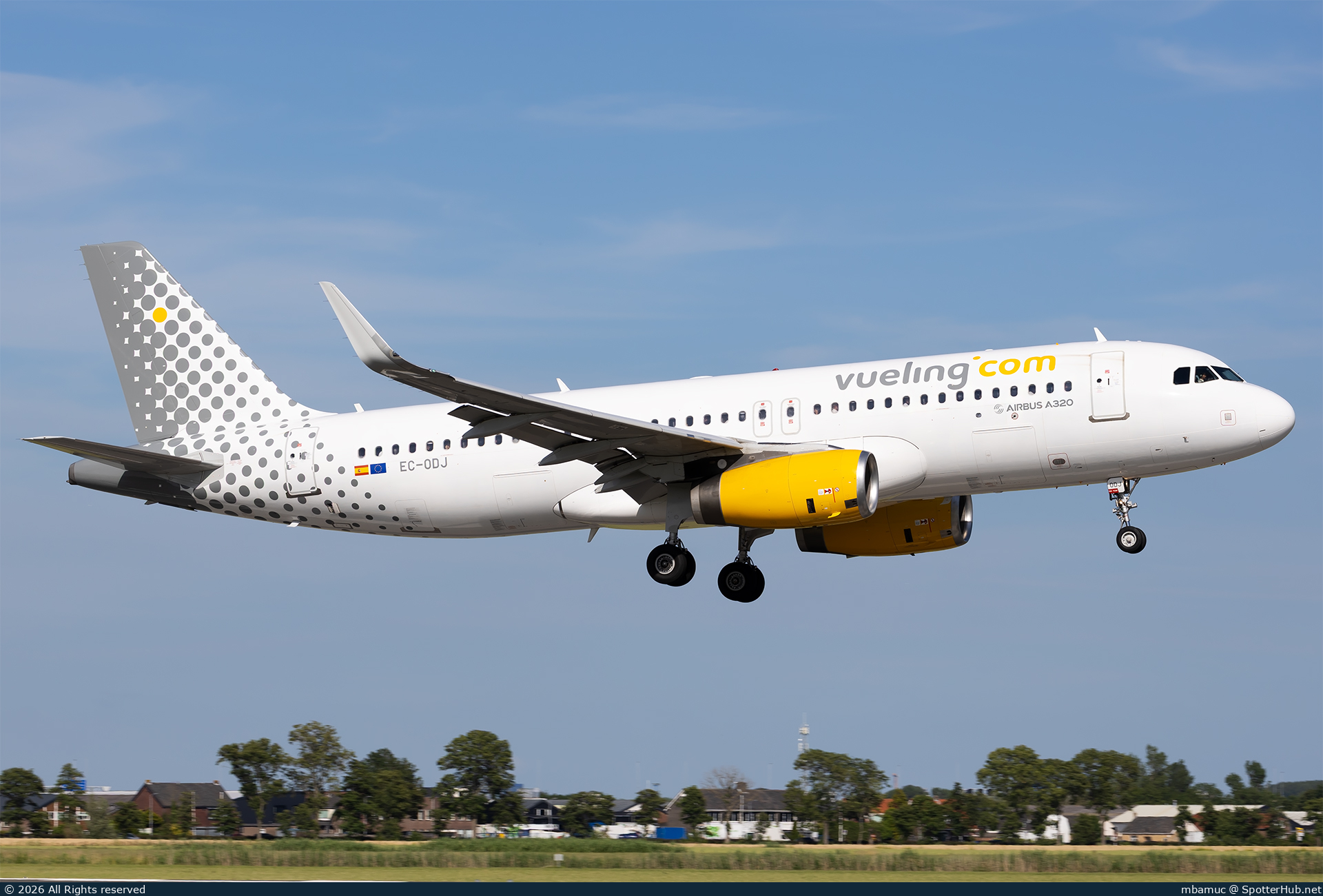 Photo of EC-ODJ - Airbus A320-232 operated by Vueling
