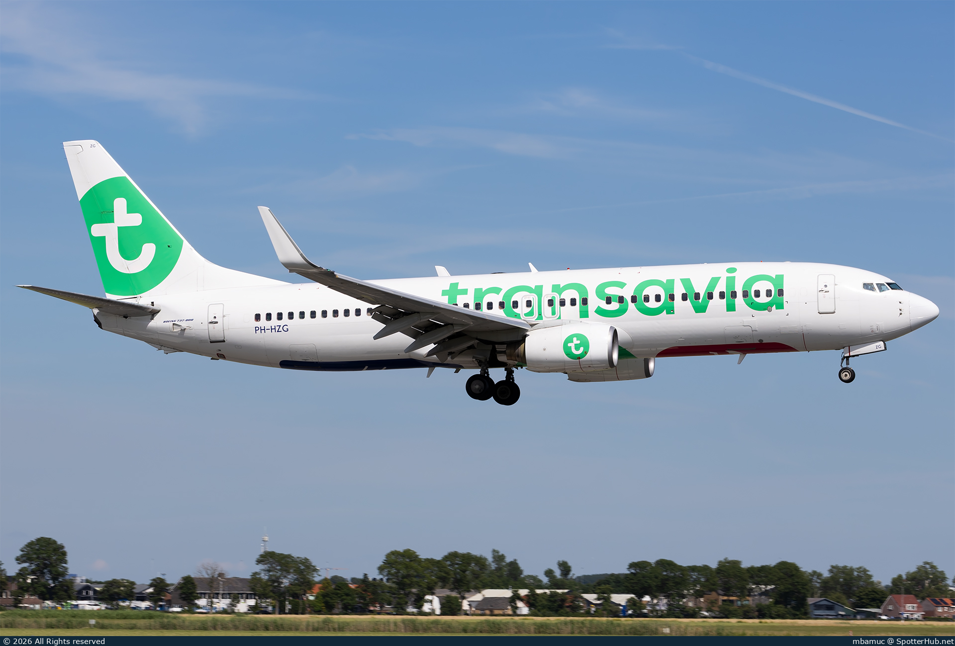 Photo of PH-HZG - Boeing 737-8K2 operated by Transavia